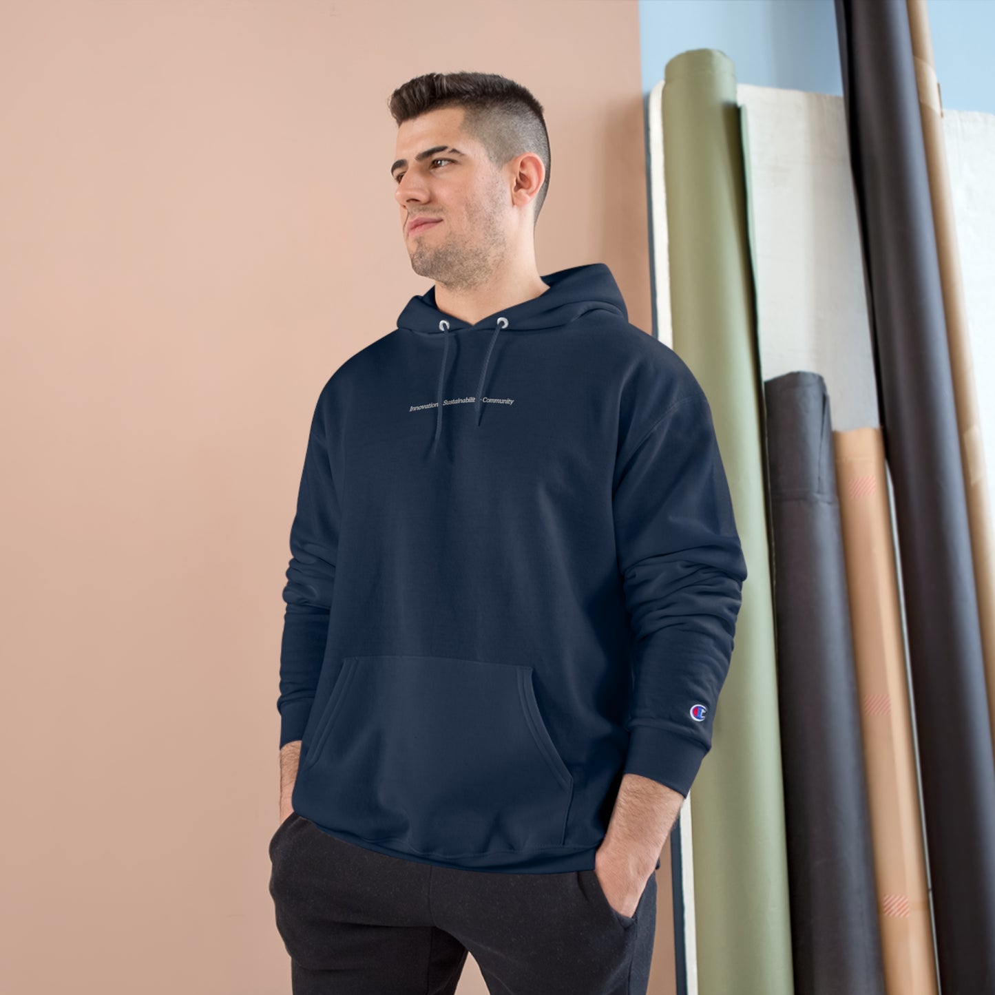 Champion Hoodie - Lead with our Values