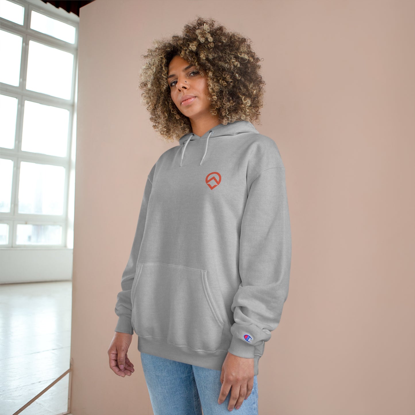 Champion Hoodie - Chest Icon