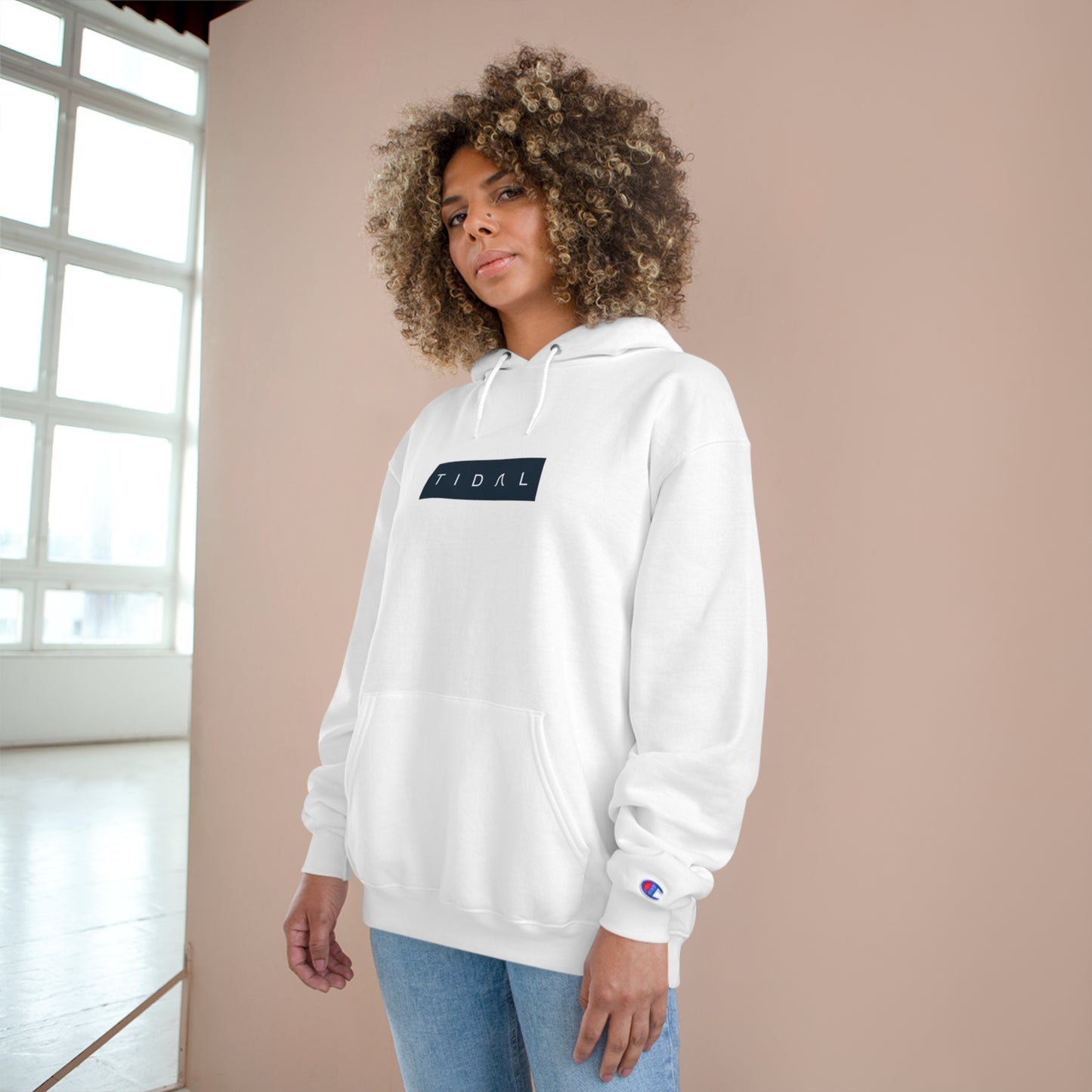 Champion Hoodie - Tidal Block Logo