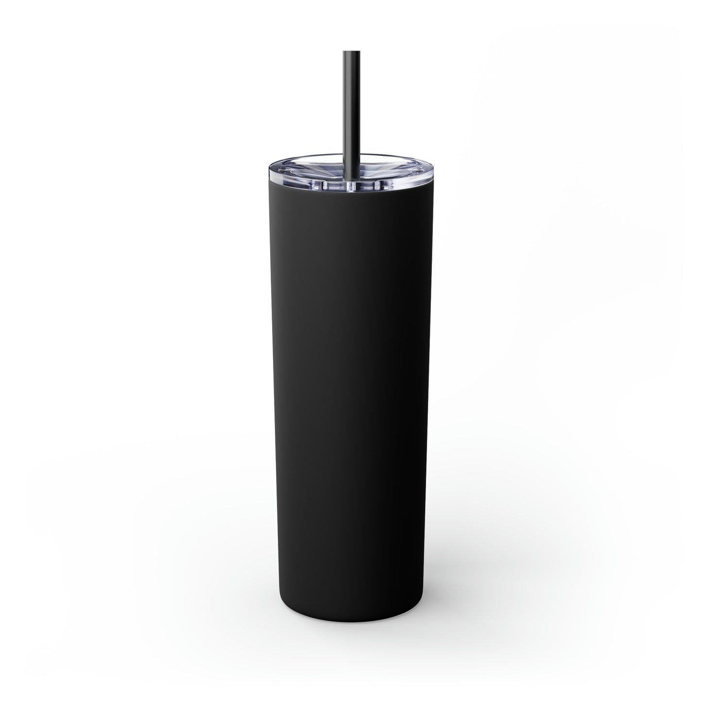 Logo Block Tumbler with Straw, 20oz