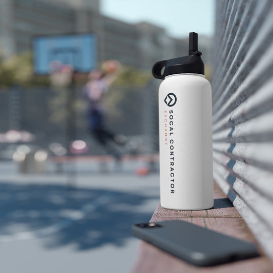 Stainless Steel Water Bottle, Standard Lid