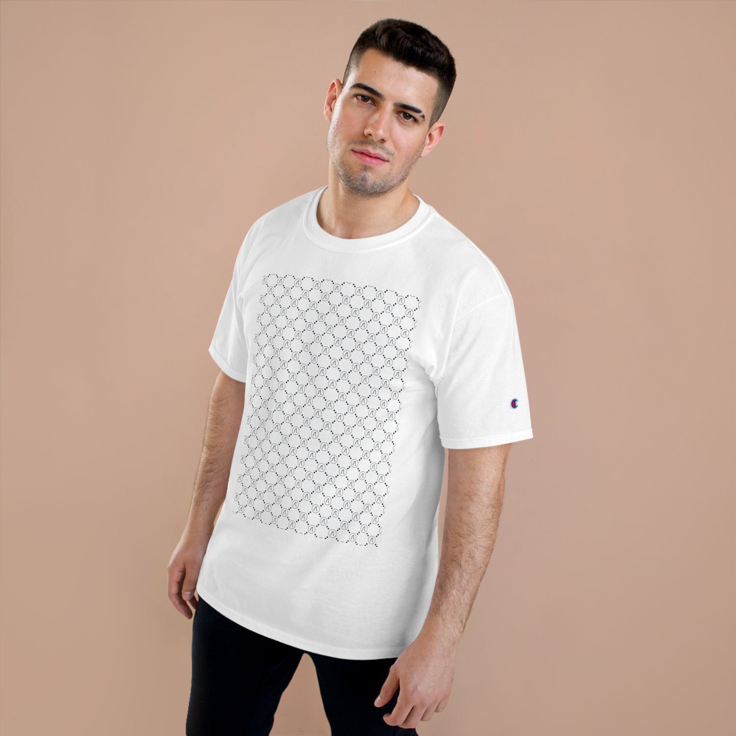 Gucci Pattern - Champion T-Shirt