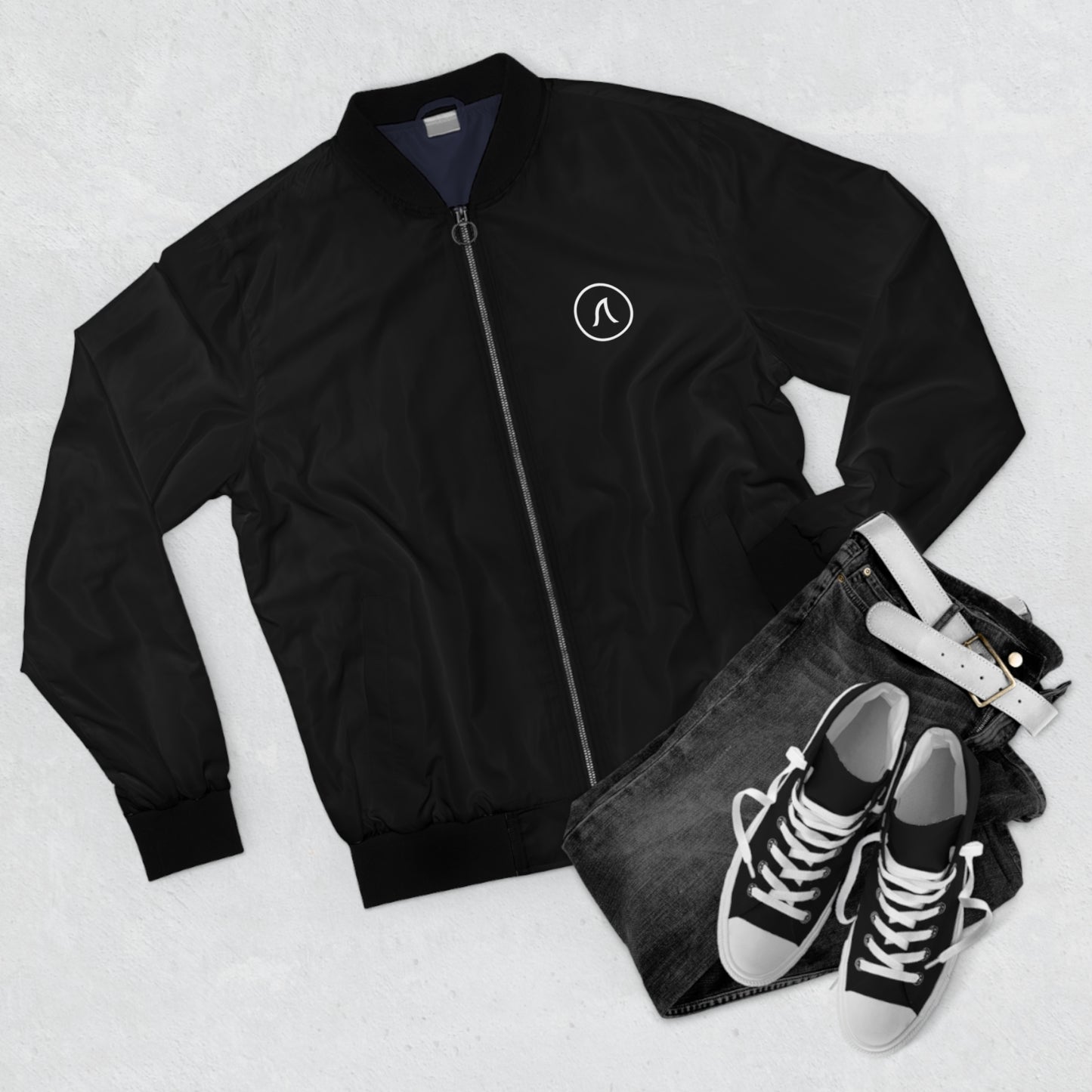 Black Horizon 700K Bomber Jacket