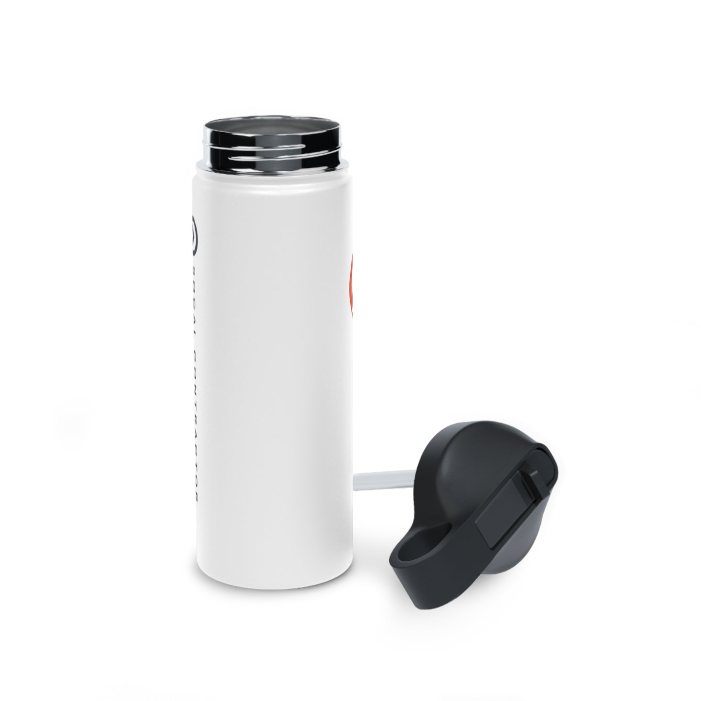 Stainless Steel Water Bottle, Standard Lid