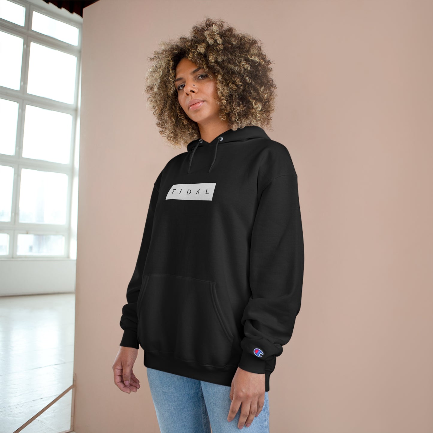 Champion Hoodie - Tidal Block Logo