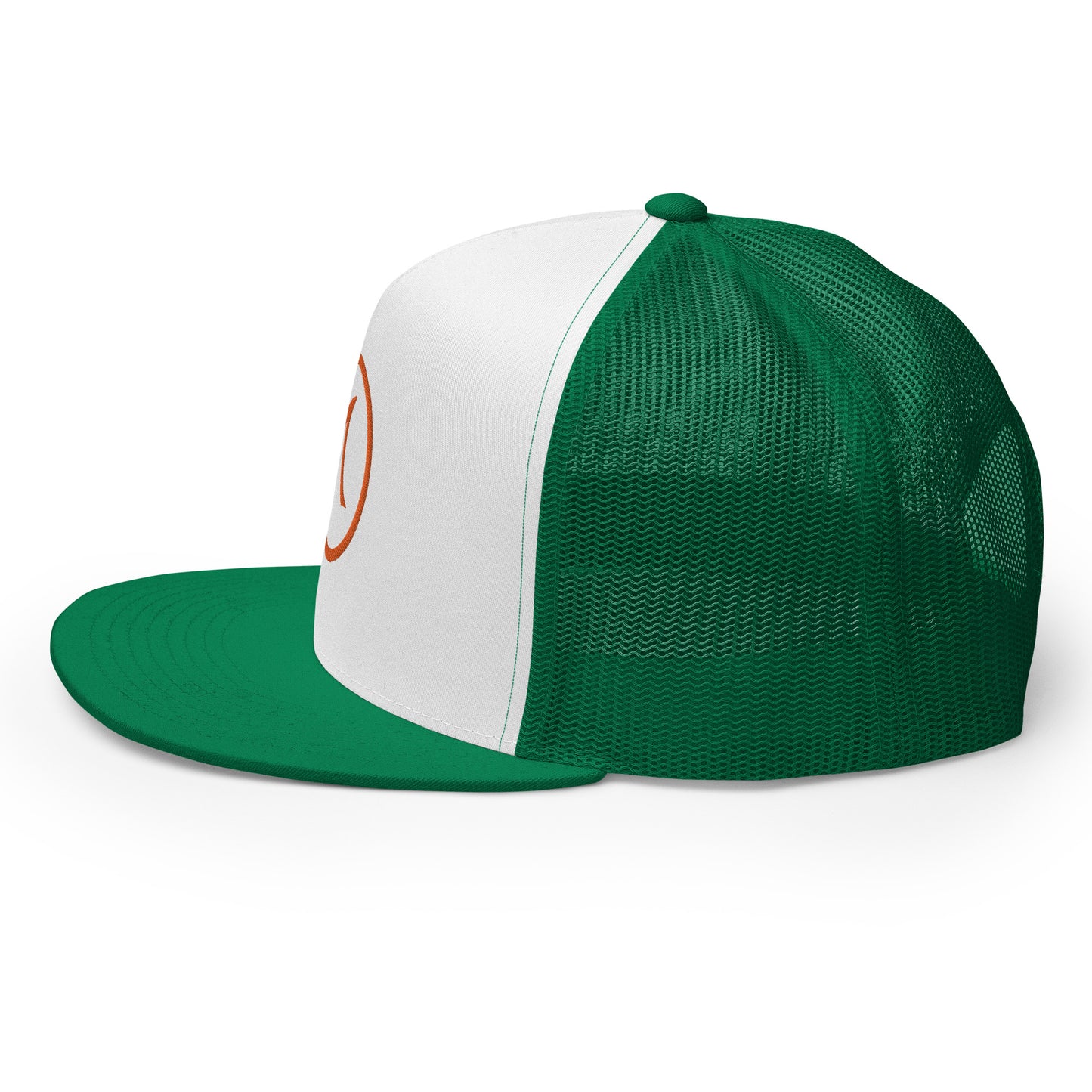 Trucker Cap - Tidal Icon in Orange