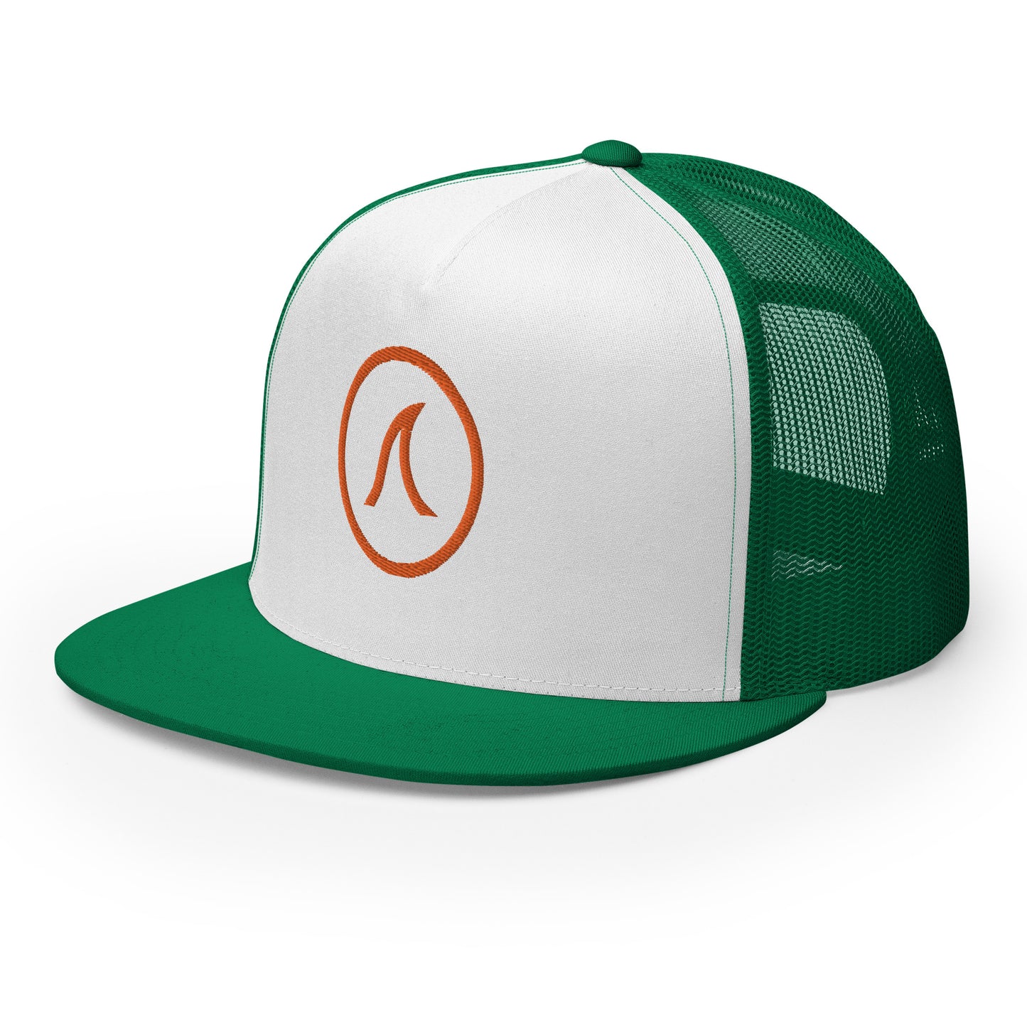 Trucker Cap - Tidal Icon in Orange