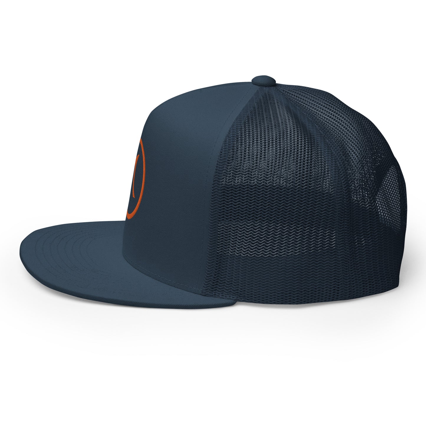 Trucker Cap - Tidal Icon in Orange