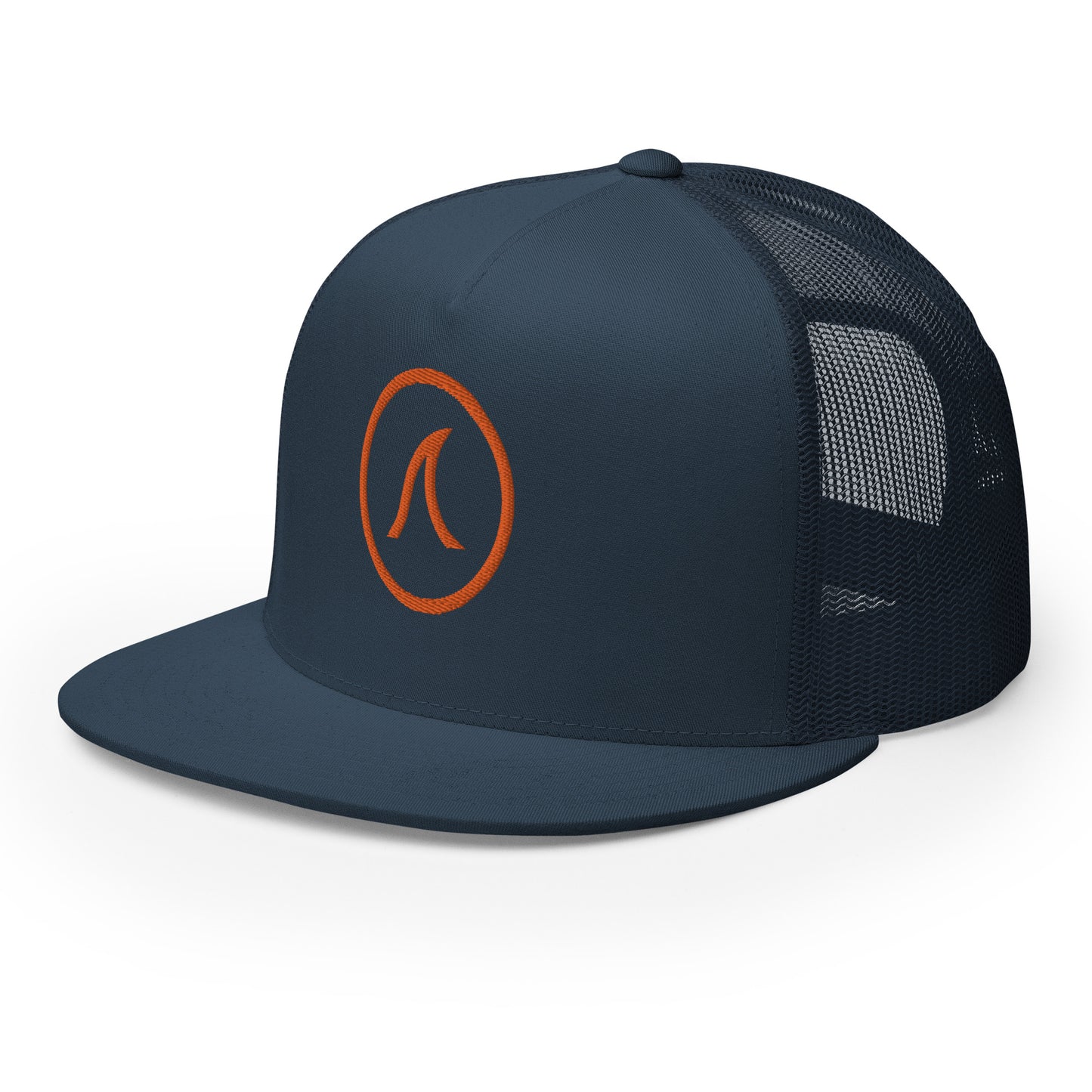 Trucker Cap - Tidal Icon in Orange