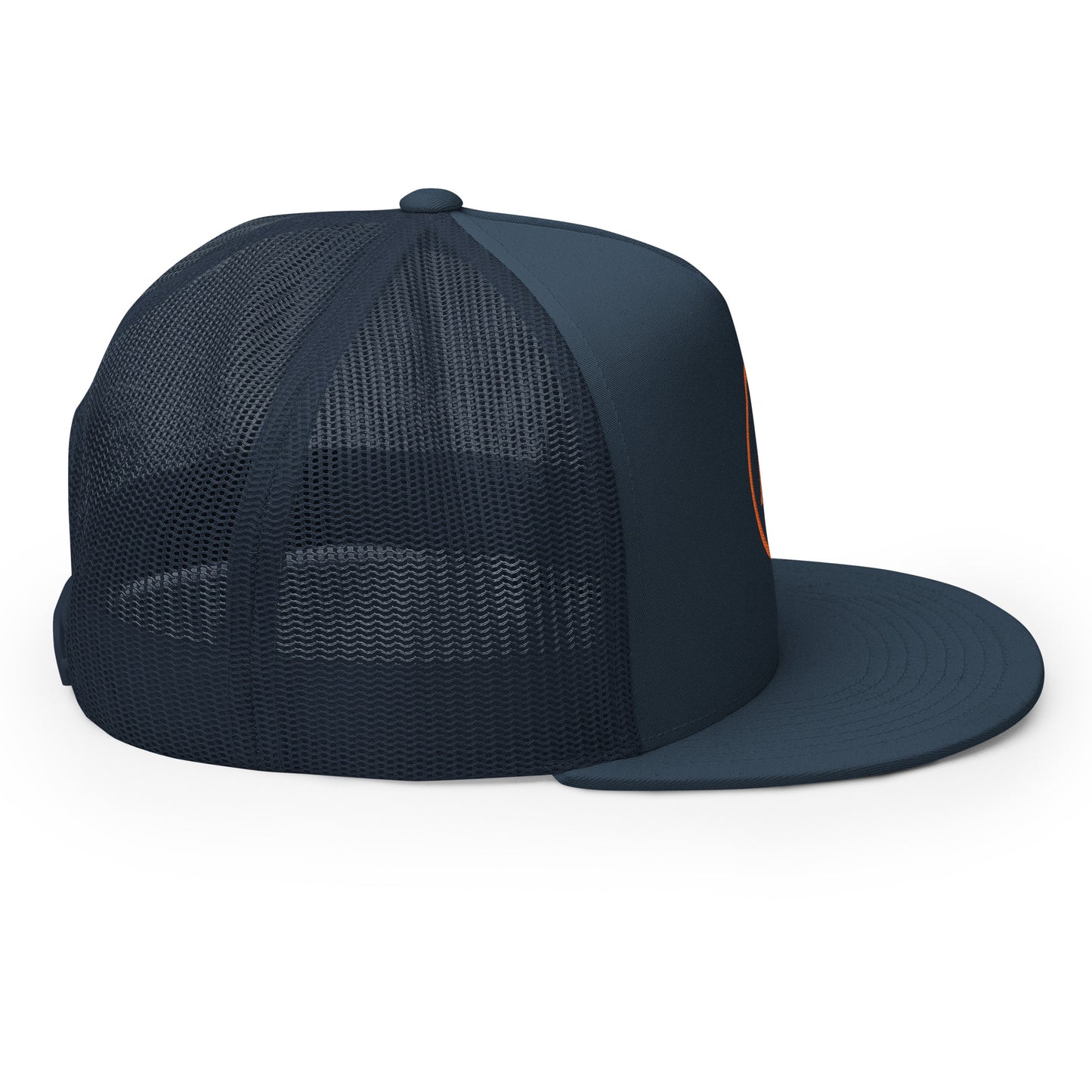 Trucker Cap - Tidal Icon in Orange