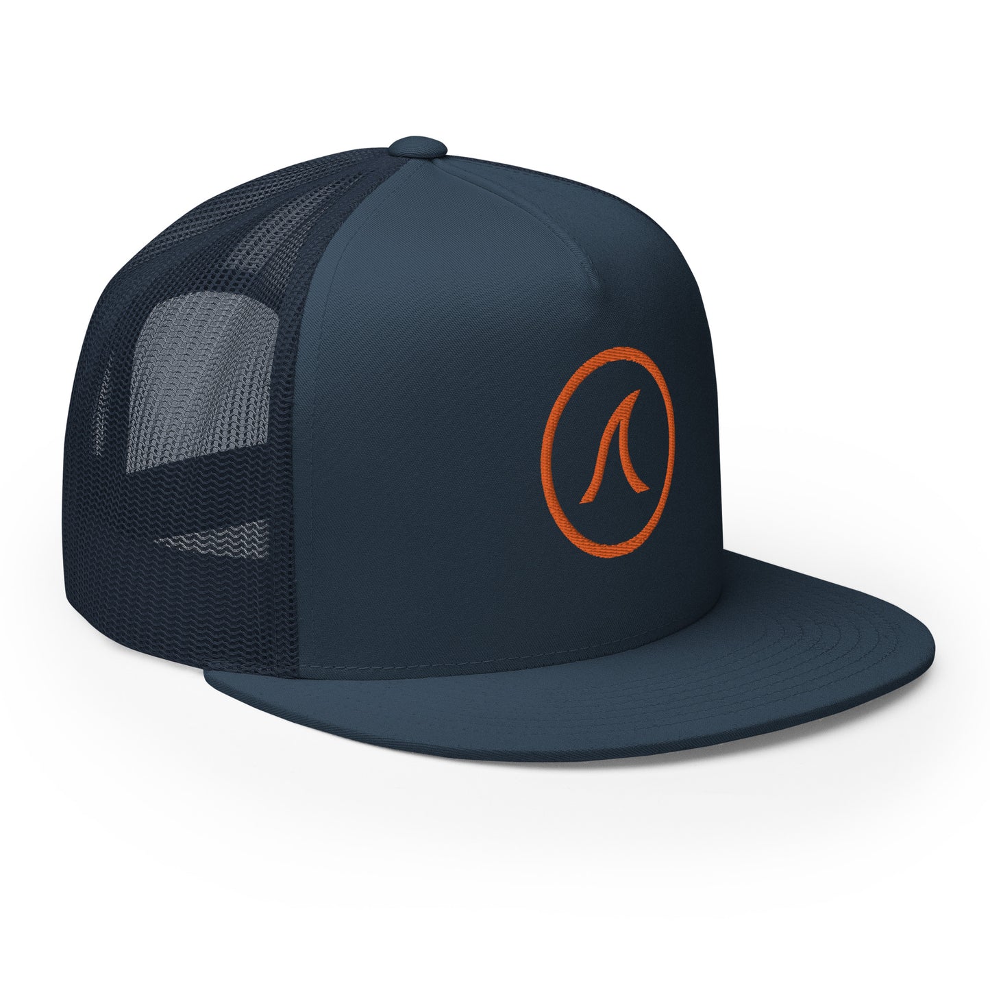 Trucker Cap - Tidal Icon in Orange