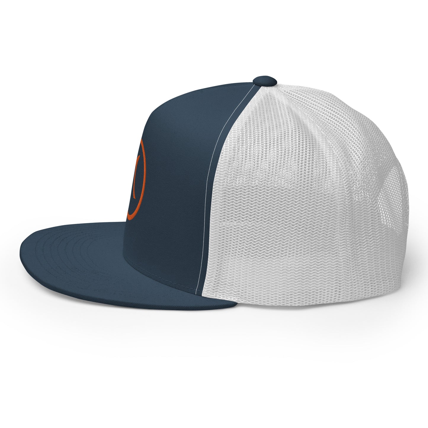 Trucker Cap - Tidal Icon in Orange