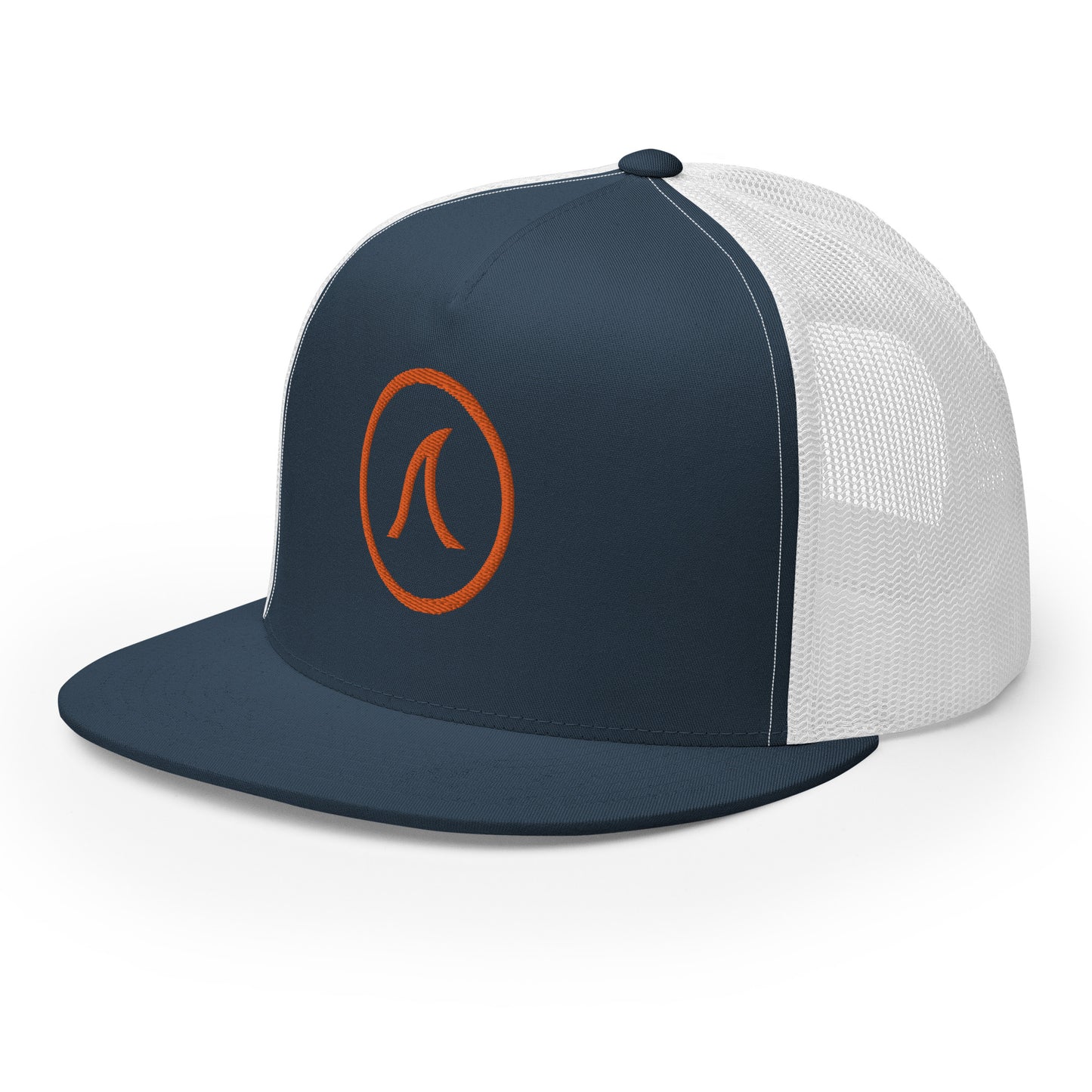 Trucker Cap - Tidal Icon in Orange