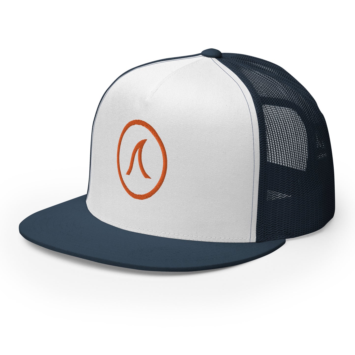 Trucker Cap - Tidal Icon in Orange