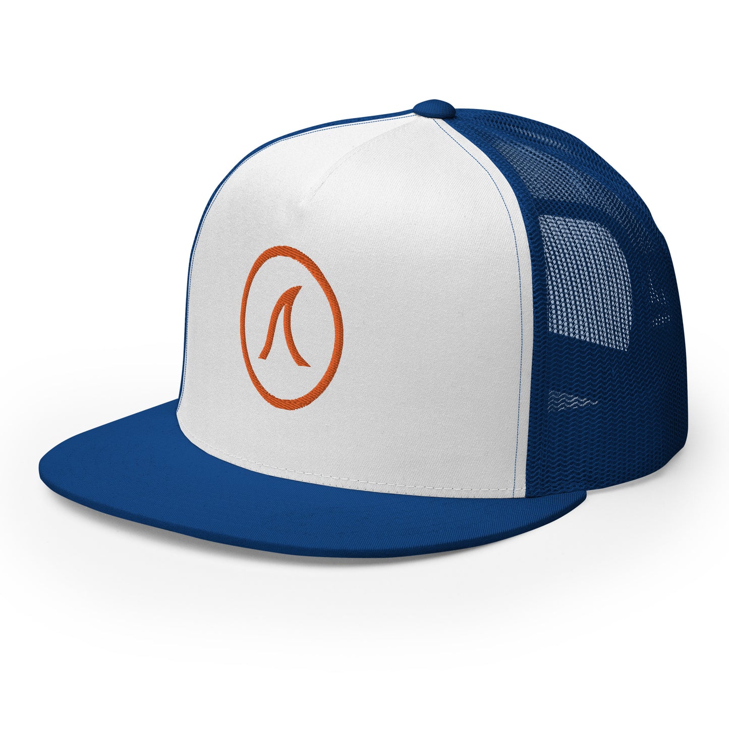 Trucker Cap - Tidal Icon in Orange