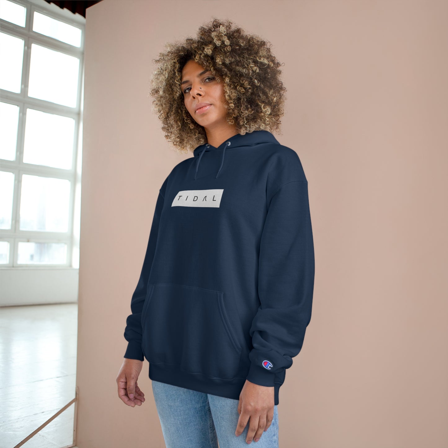 Champion Hoodie - Tidal Block Logo