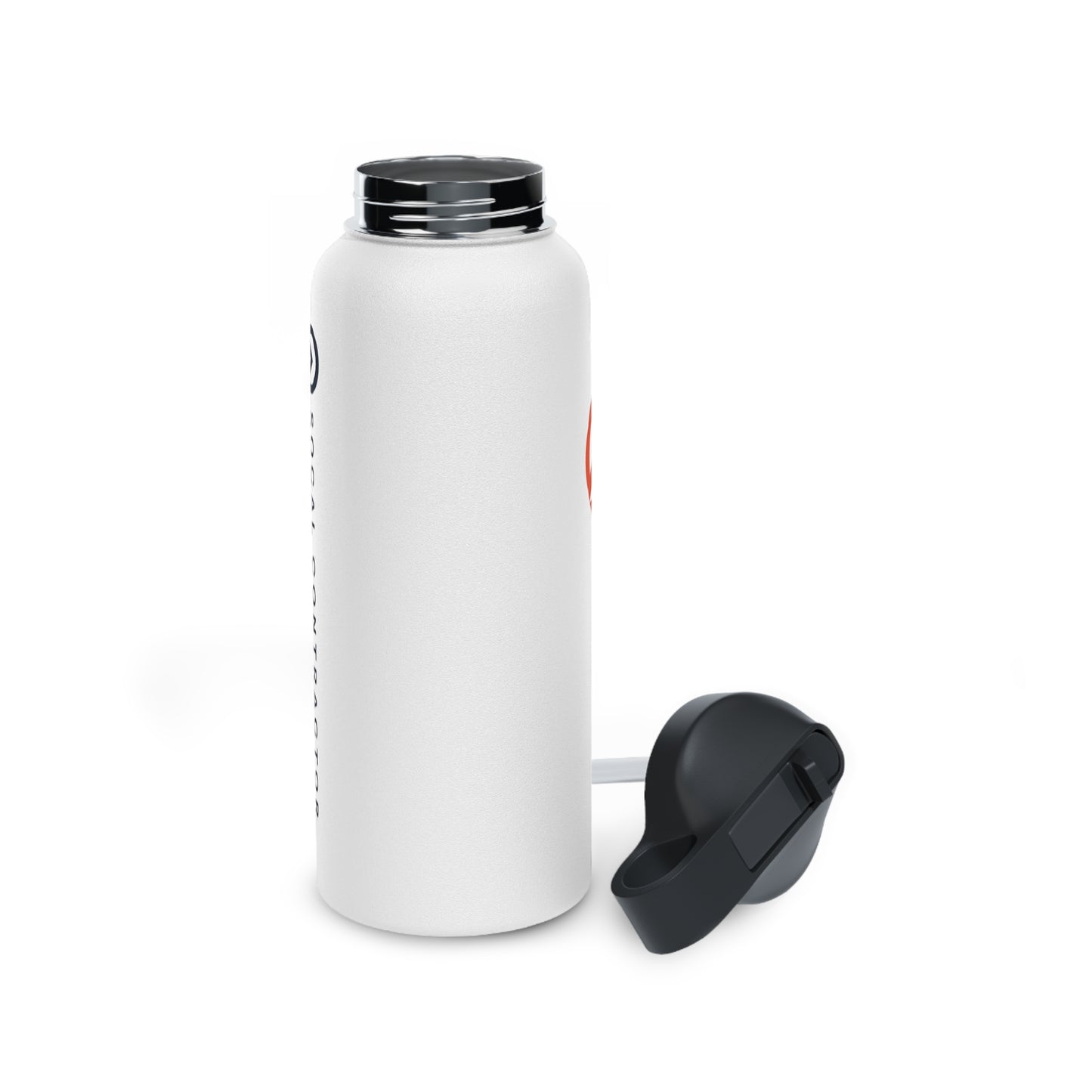 Stainless Steel Water Bottle, Standard Lid