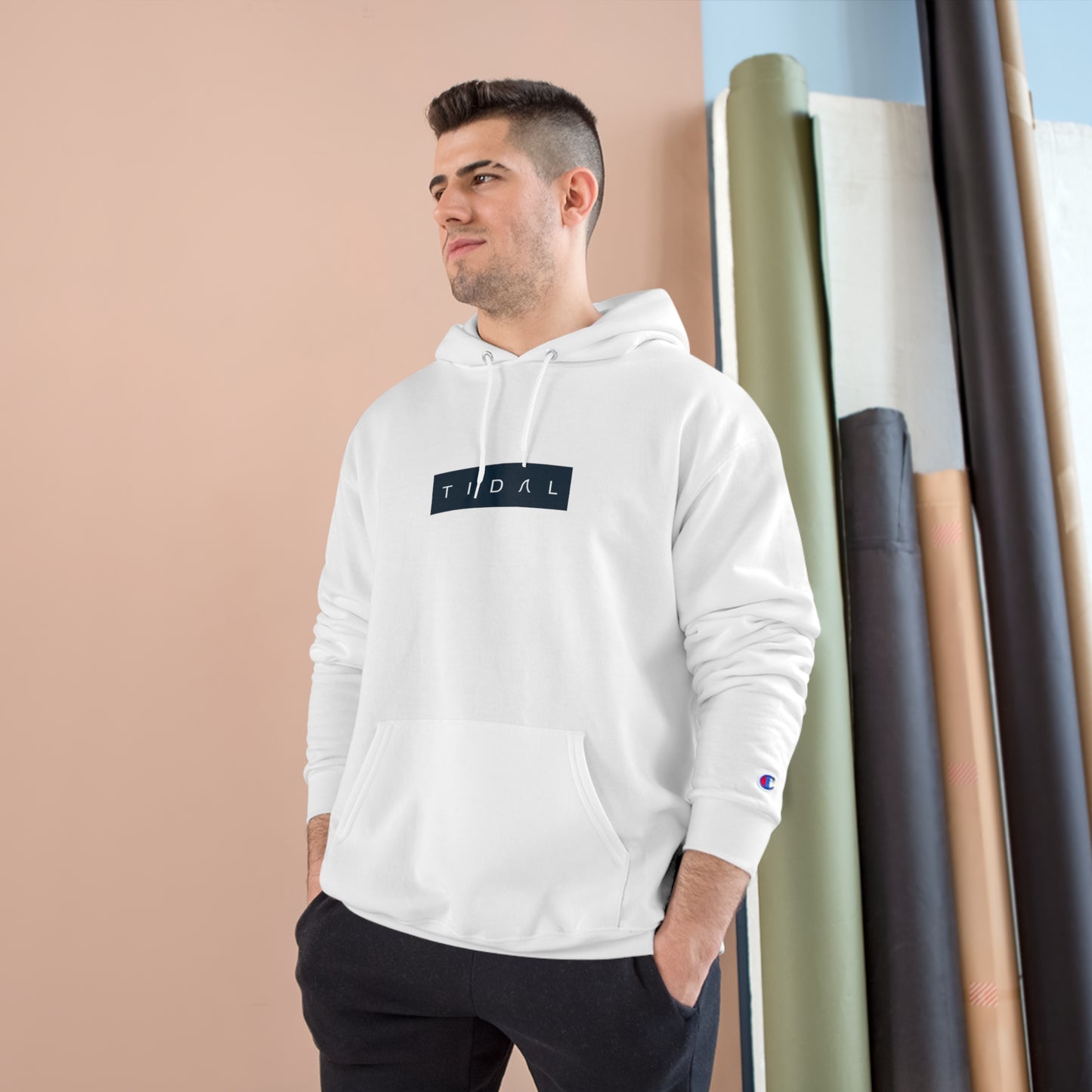 Champion Hoodie - Tidal Block Logo