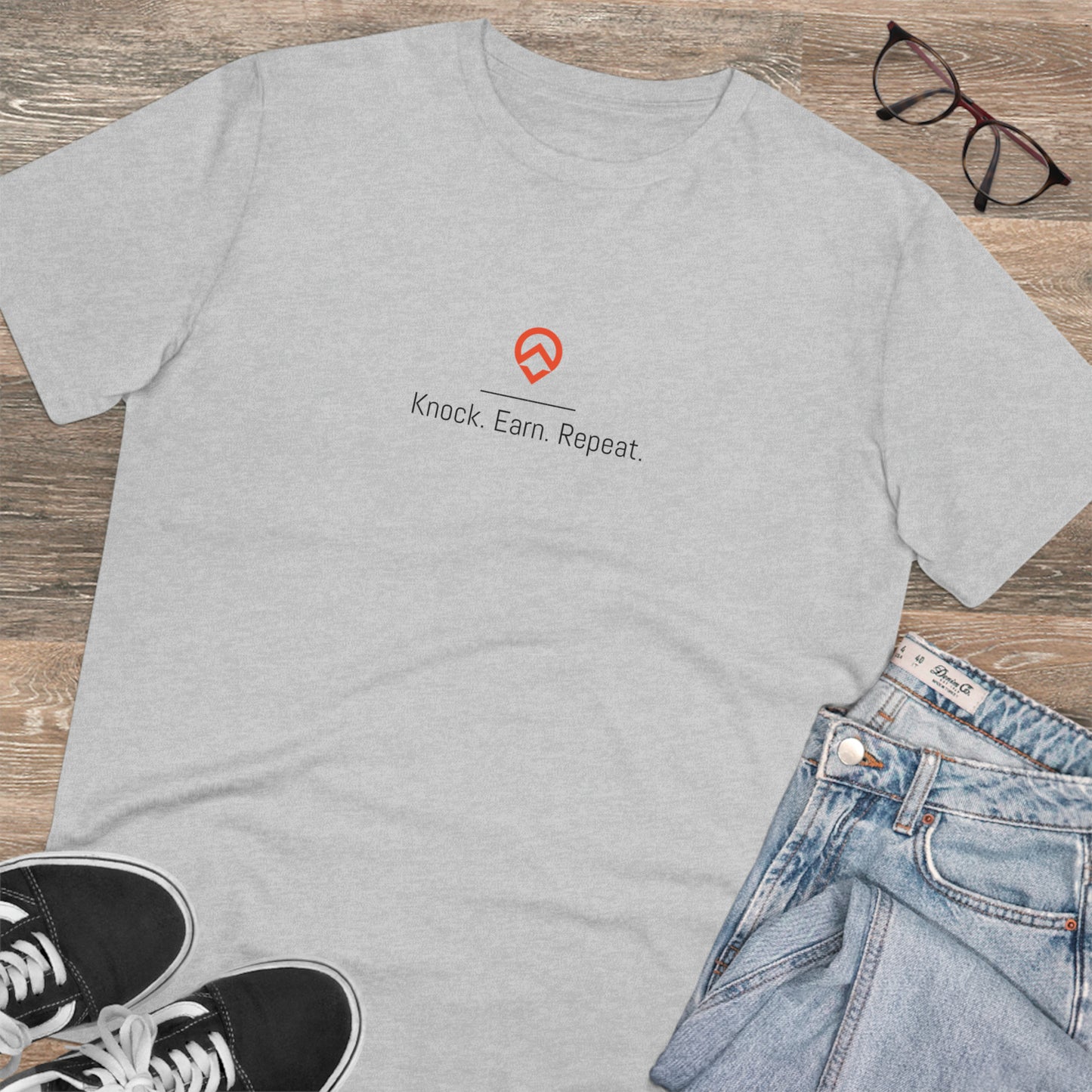 Lifestyle Tee - Knock. Earn. Repeat.