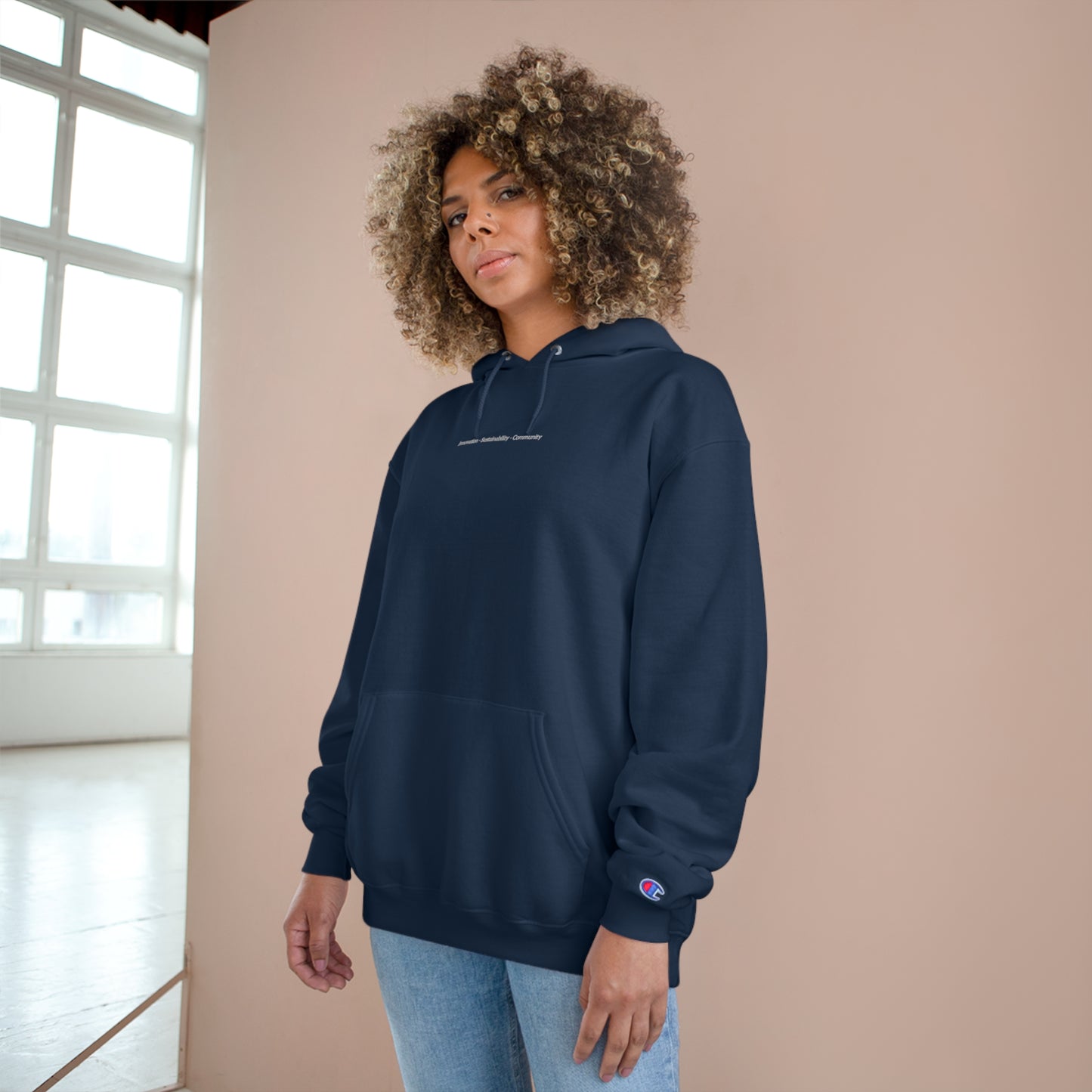 Champion Hoodie - Lead with our Values