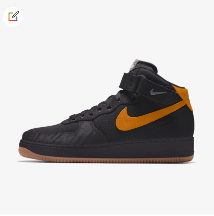 Nike Air Force 1 Mid - Orange/Black