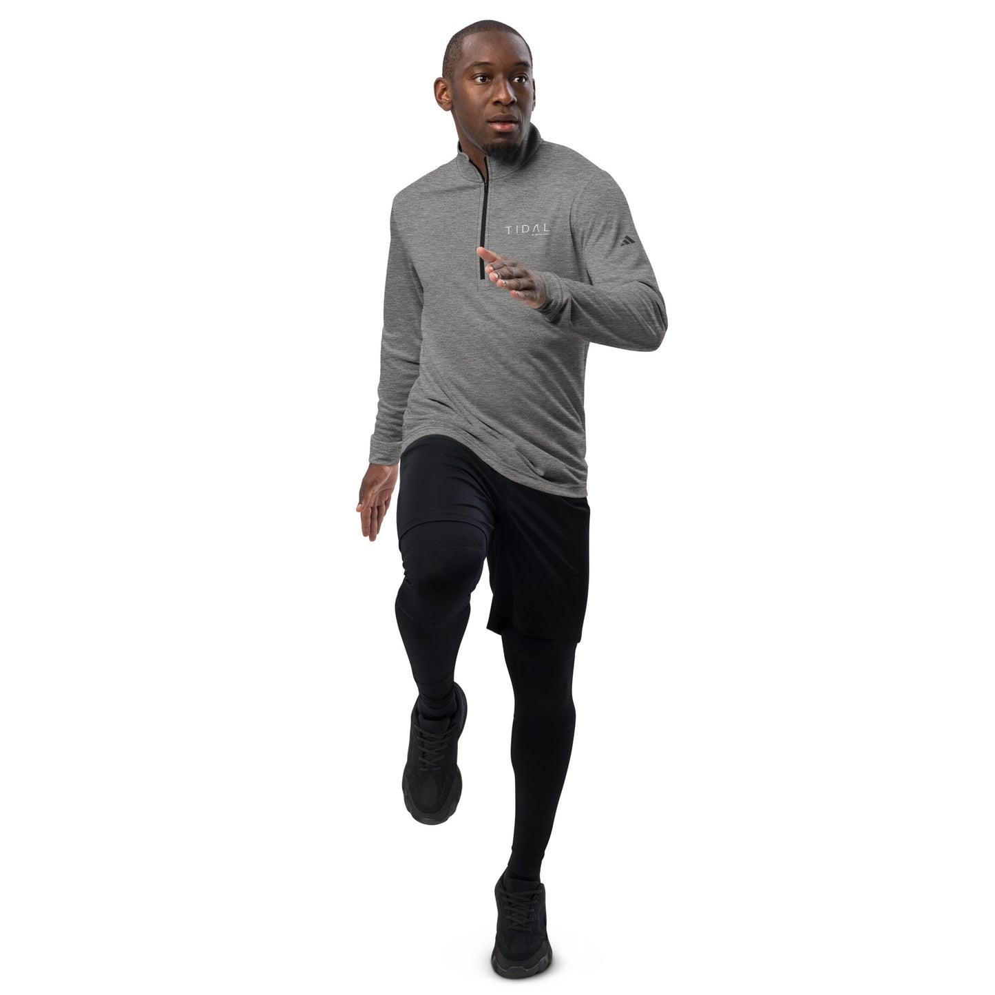 Adidas Quarter zip pullover - Embroidered Logo