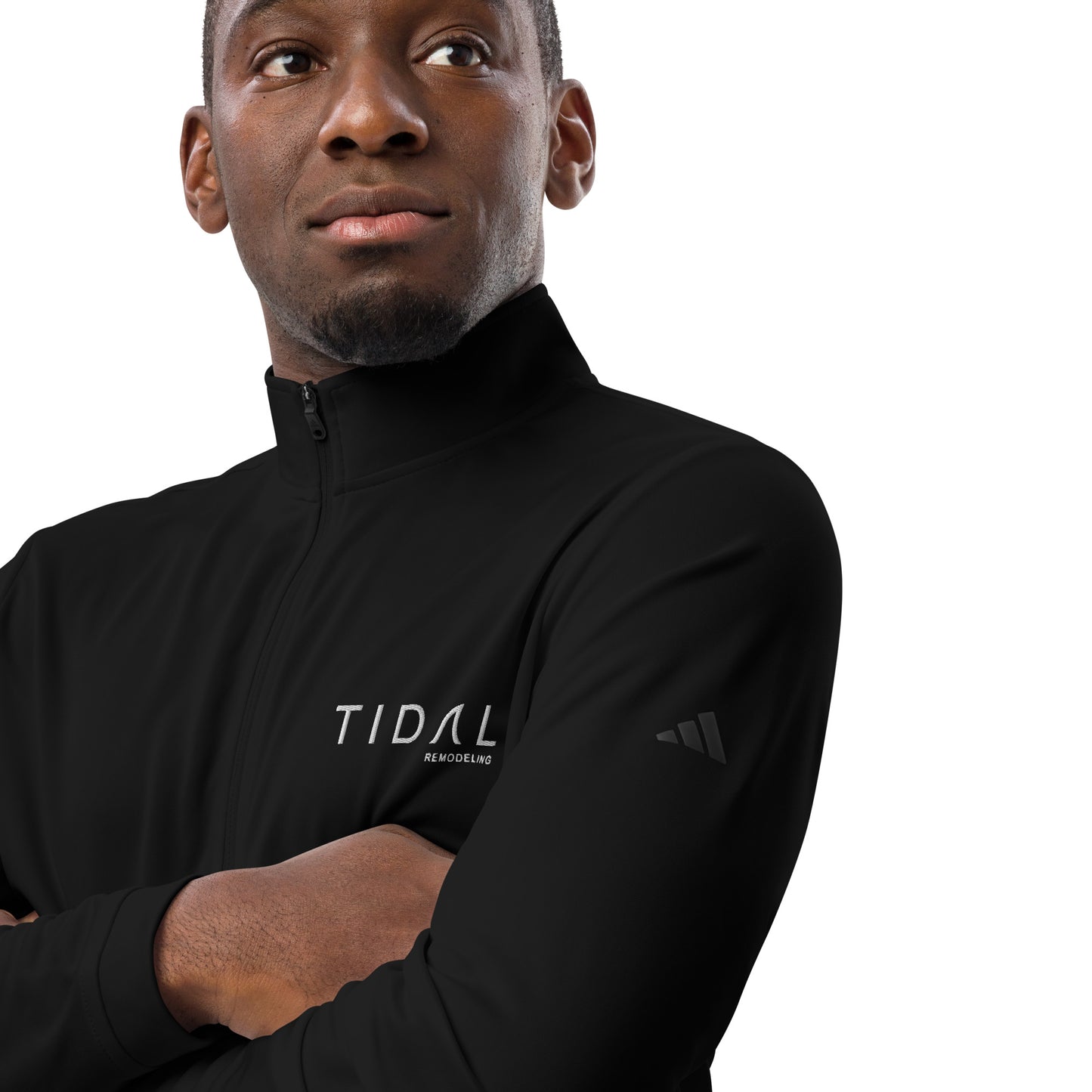 Adidas Quarter zip pullover - Embroidered Logo