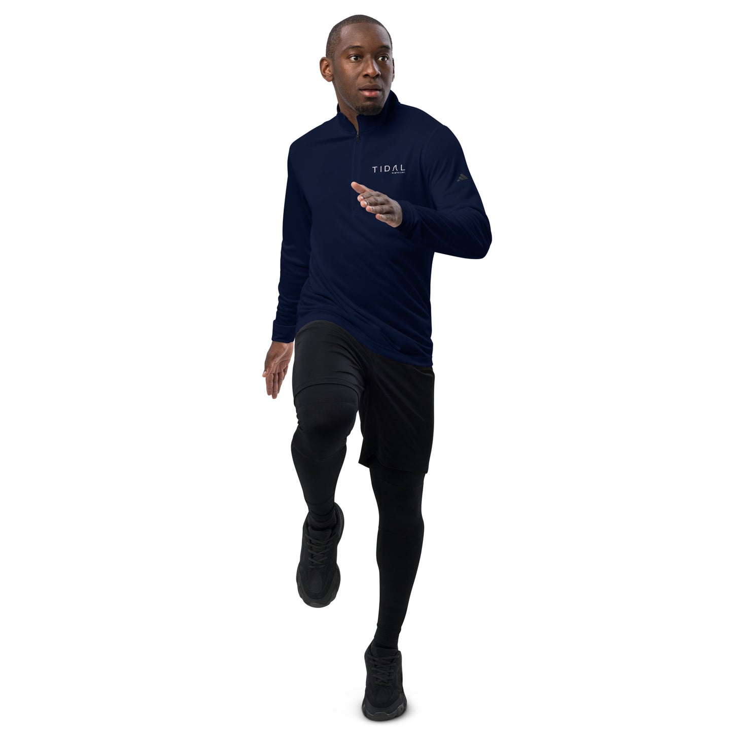 Adidas Quarter zip pullover - Embroidered Logo