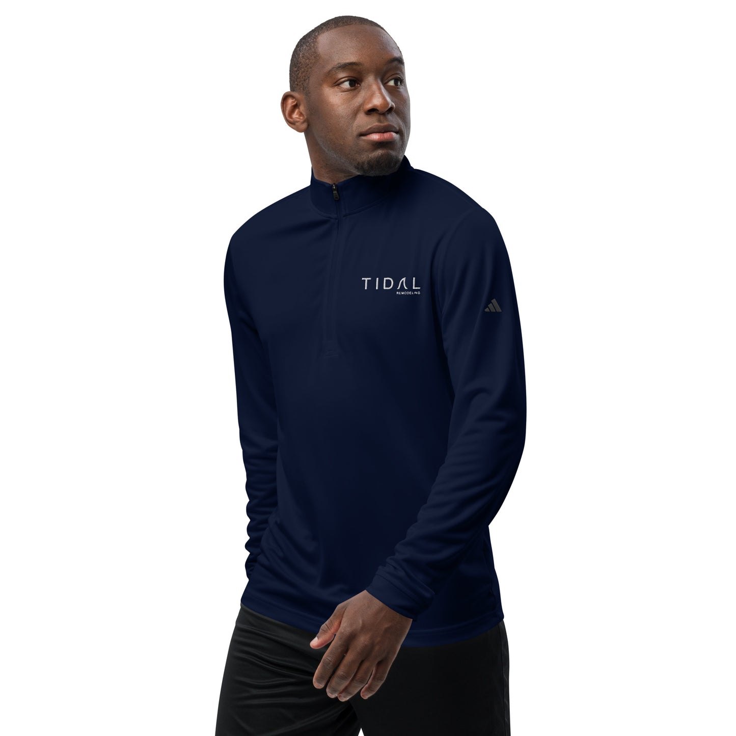 Adidas Quarter zip pullover - Embroidered Logo