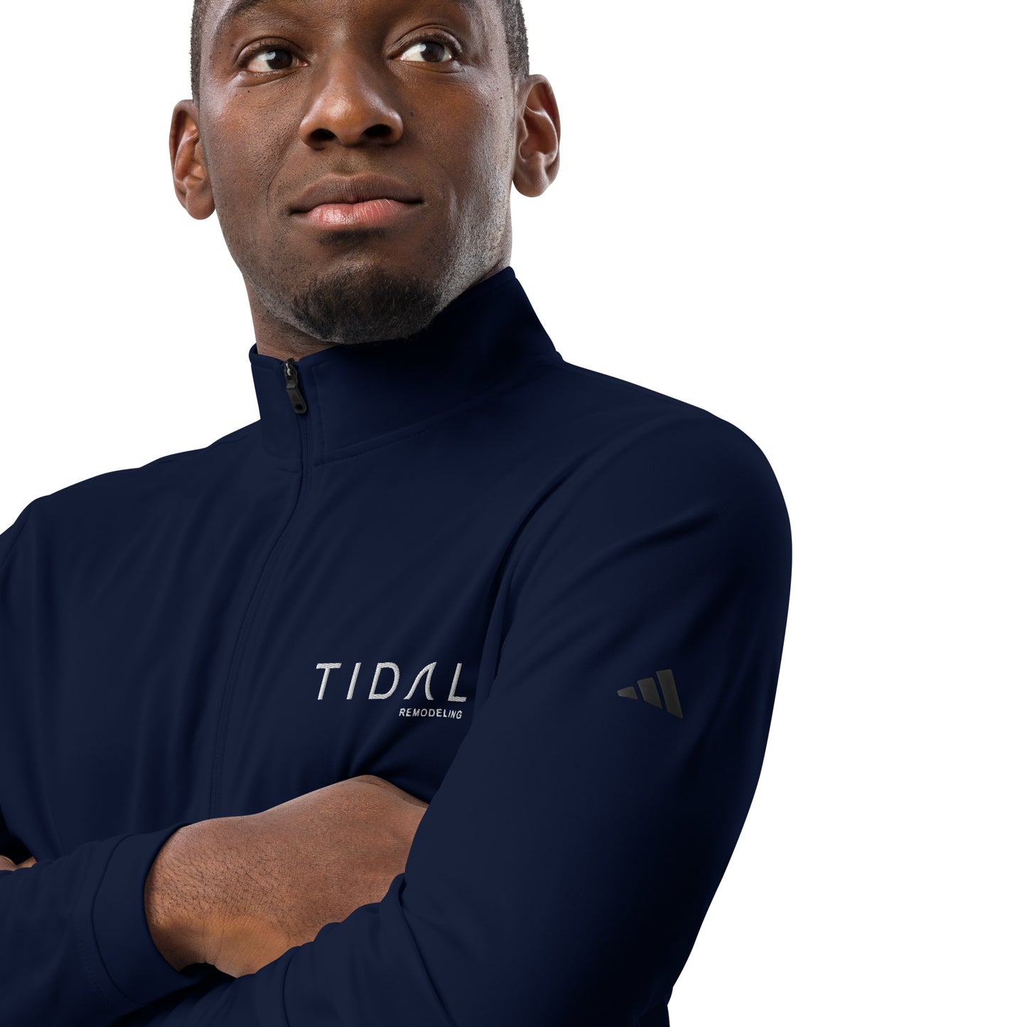 Adidas Quarter zip pullover - Embroidered Logo