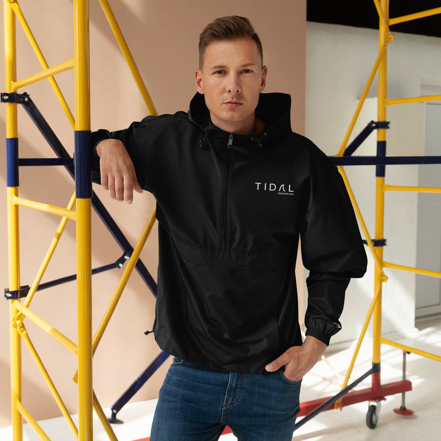Champion Packable Jacket - Embroidered Logo