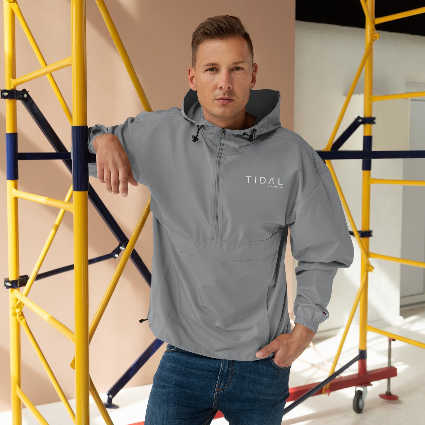 Champion Packable Jacket - Embroidered Logo