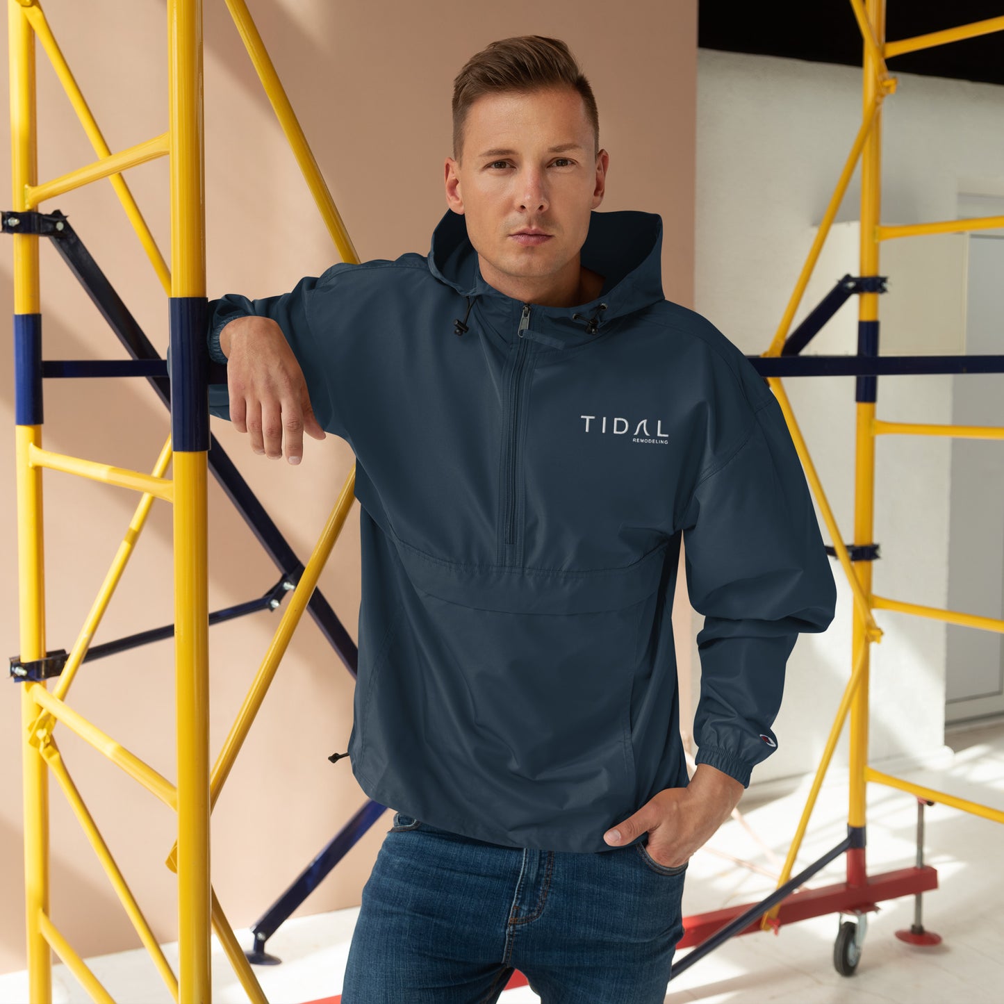 Champion Packable Jacket - Embroidered Logo