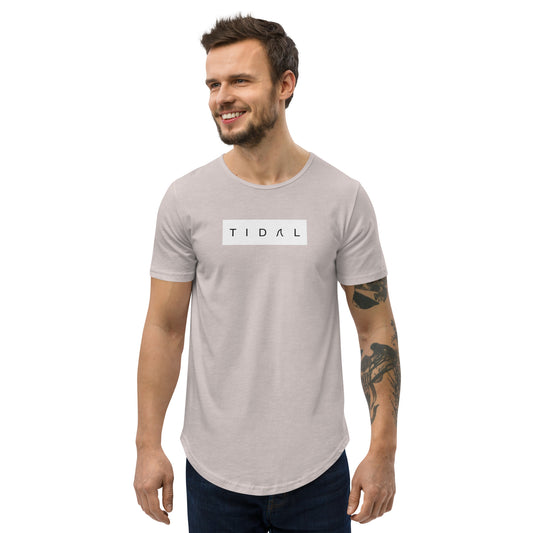 Men's Curved Hem T-Shirt - Dream FulFillment Company on Rear