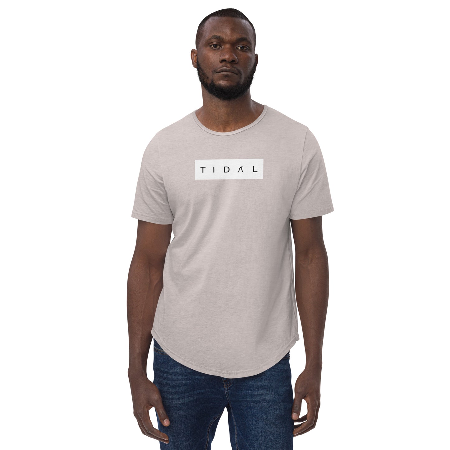Men's Curved Hem T-Shirt - Dream FulFillment Company on Rear