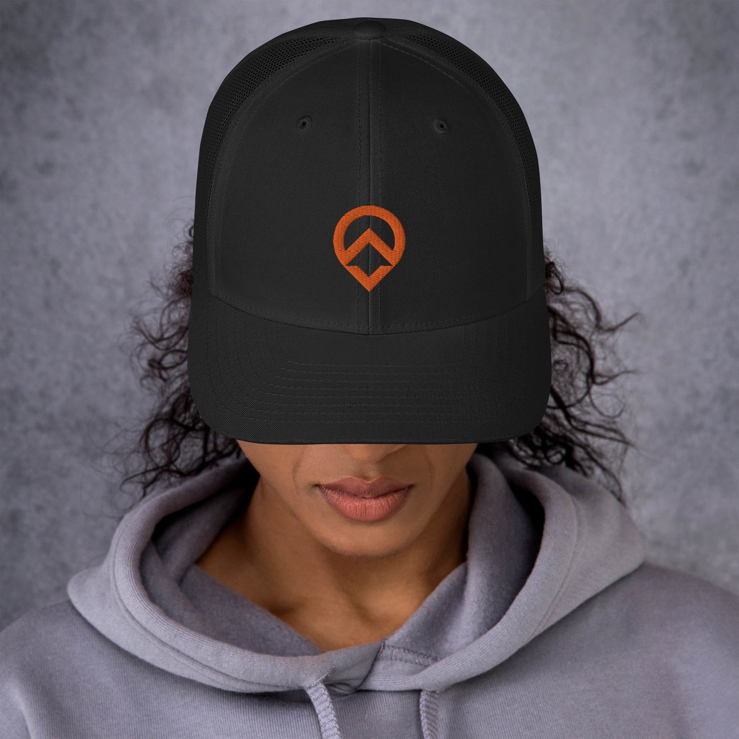 Trucker Dad Cap - Orange Icon