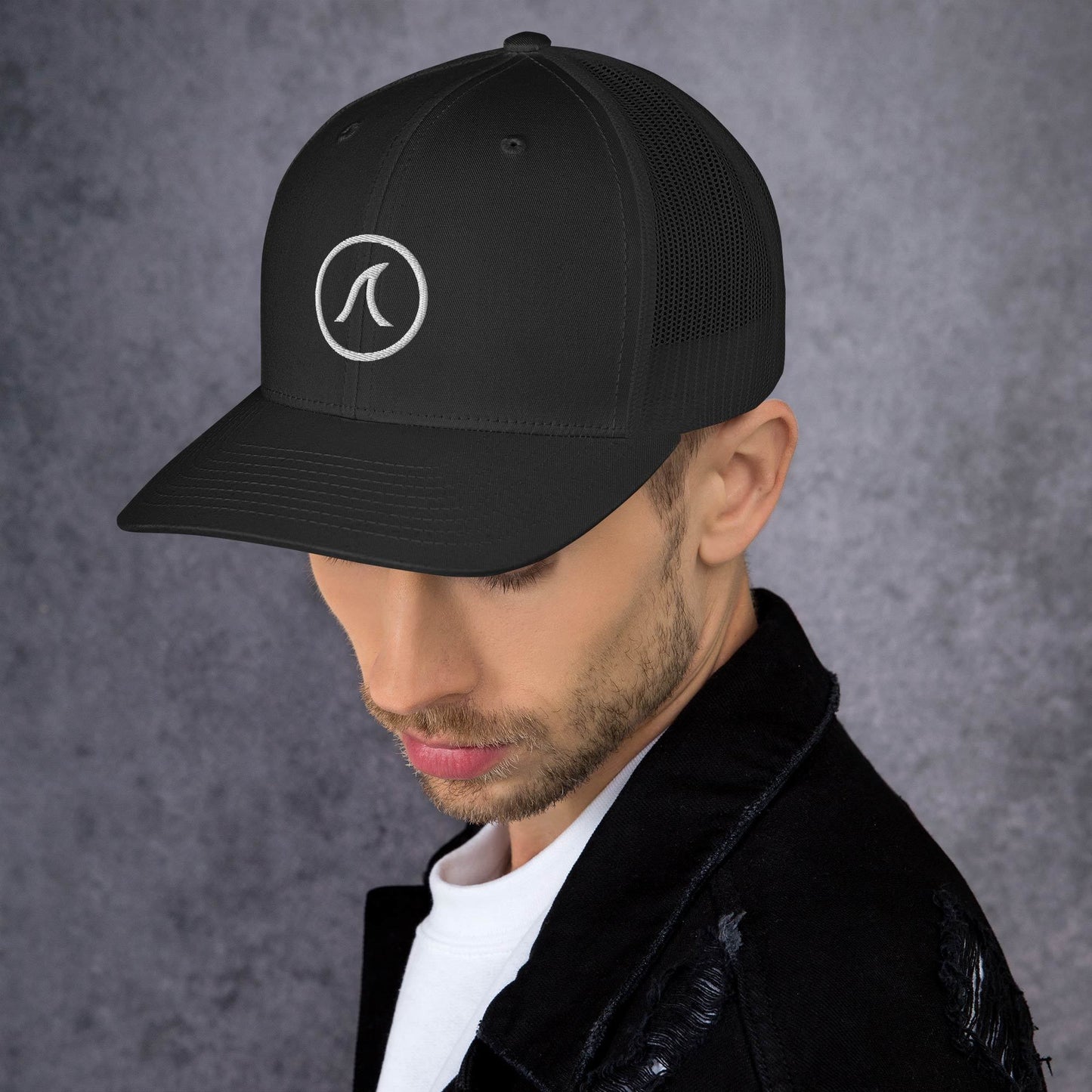 Curved Bill Trucker Cap - Icon Logo
