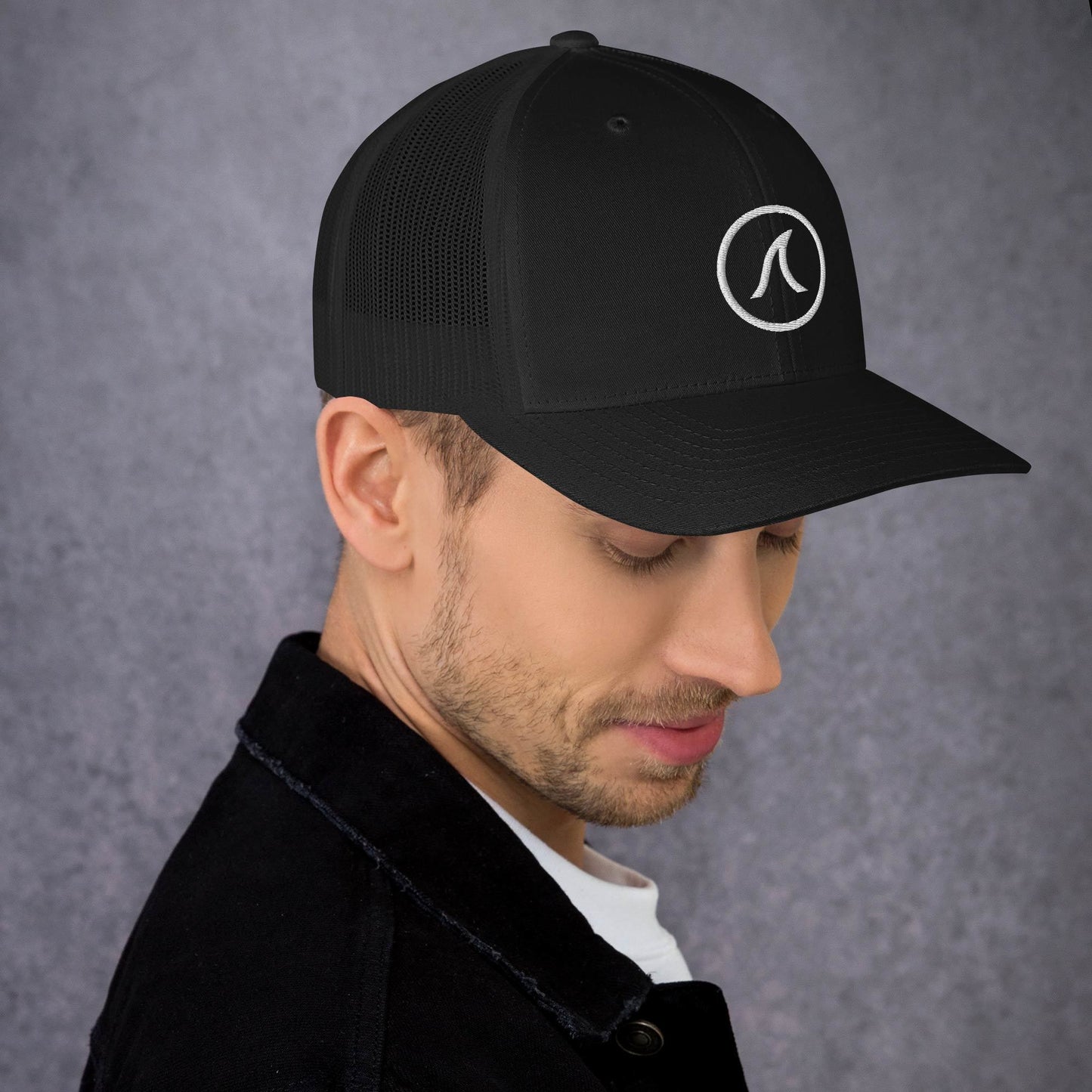 Curved Bill Trucker Cap - Icon Logo
