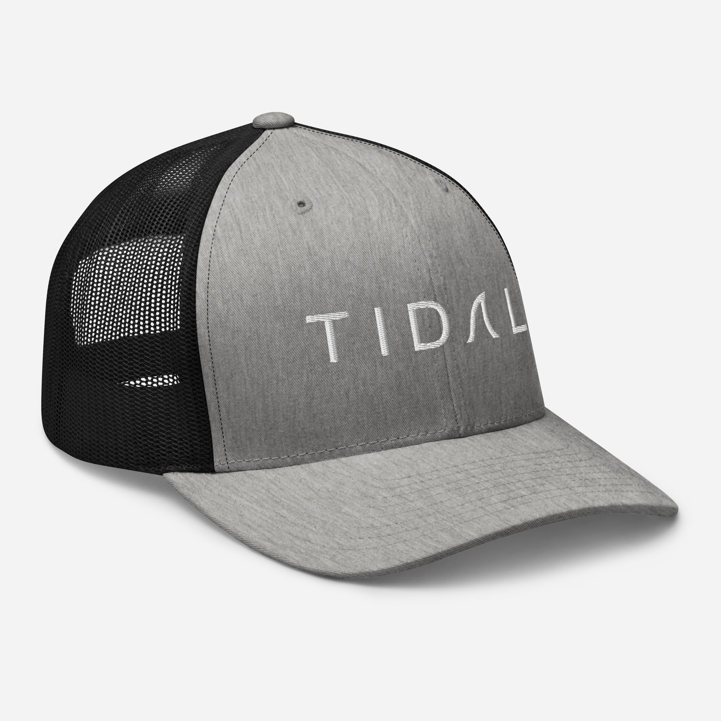 Curved Bill Trucker Cap - Tidal Logo
