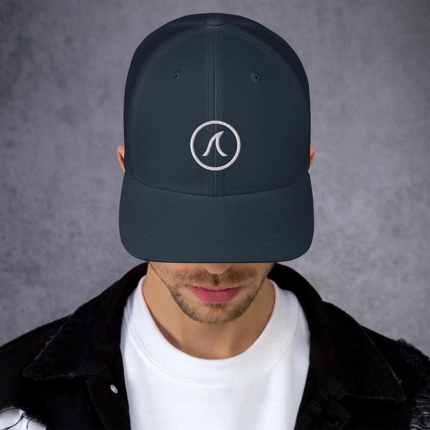 Curved Bill Trucker Cap - Icon Logo