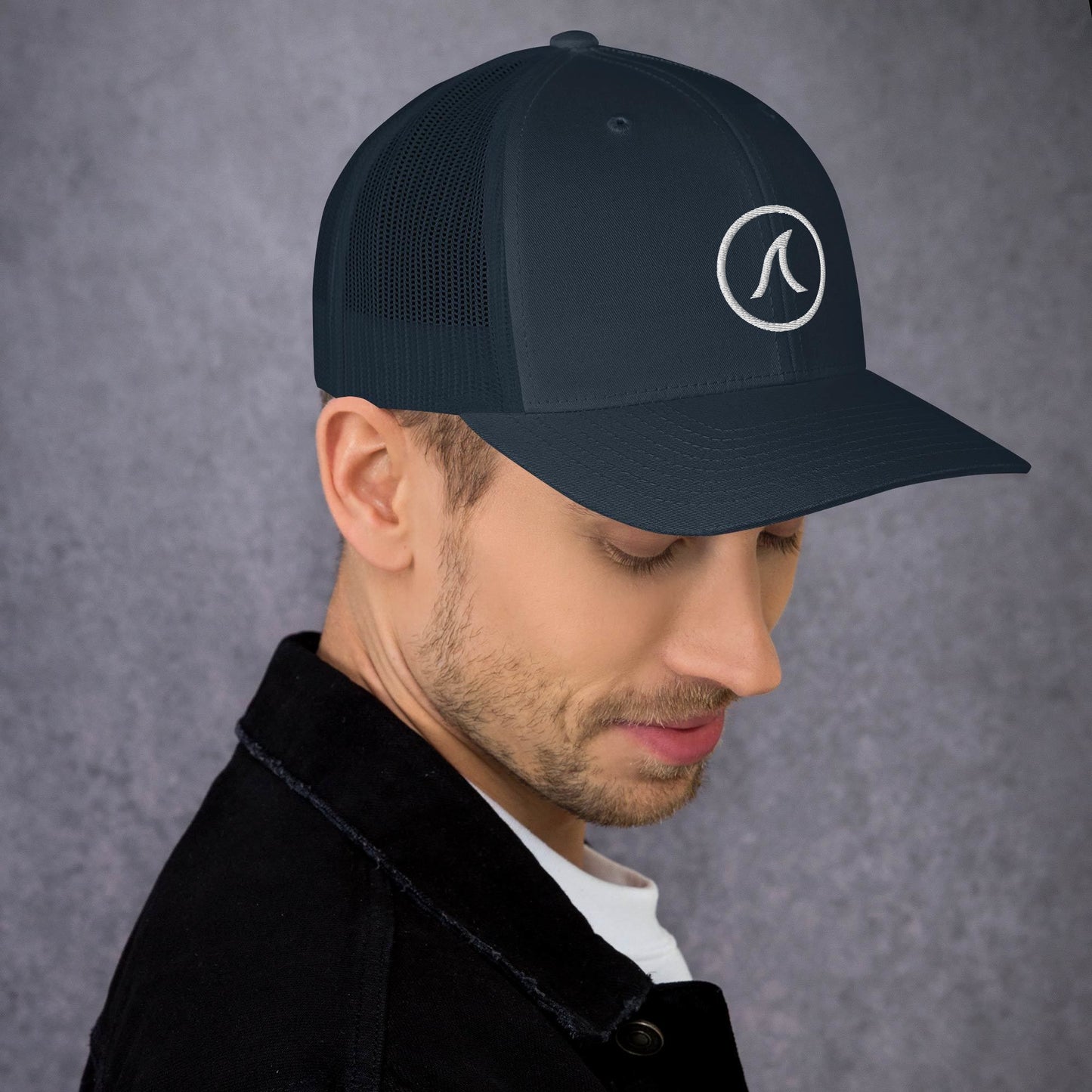 Curved Bill Trucker Cap - Icon Logo