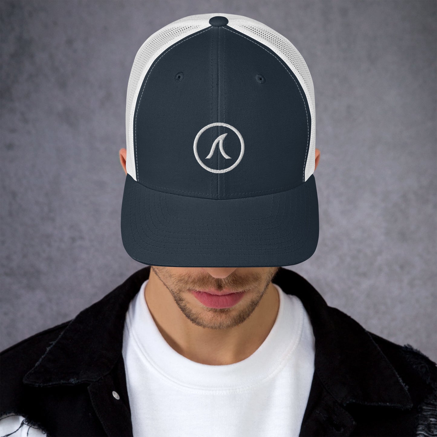 Curved Bill Trucker Cap - Icon Logo