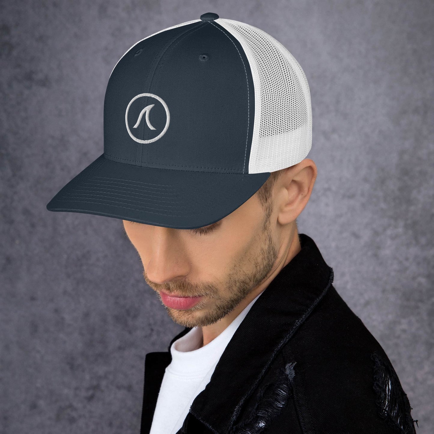 Curved Bill Trucker Cap - Icon Logo