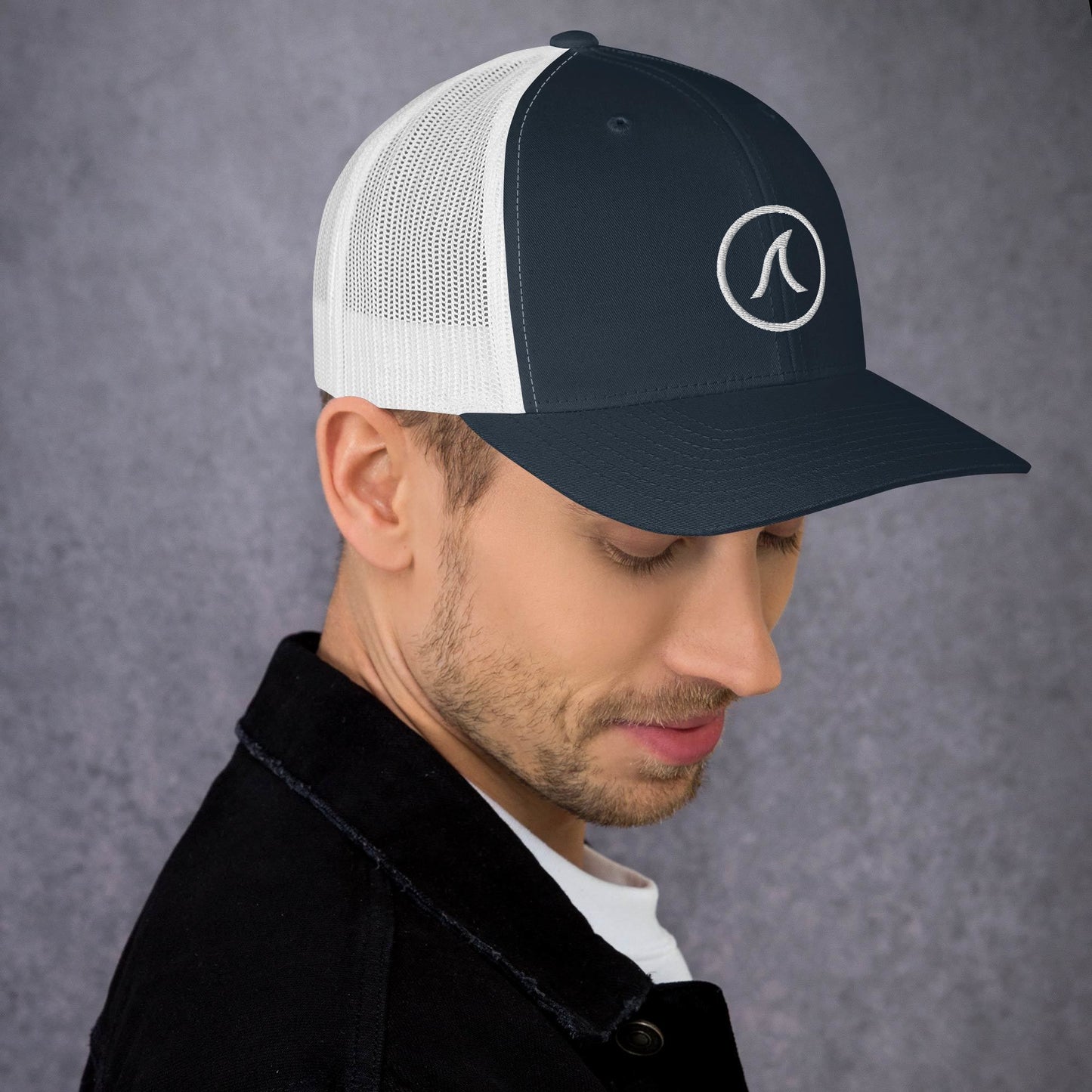 Curved Bill Trucker Cap - Icon Logo