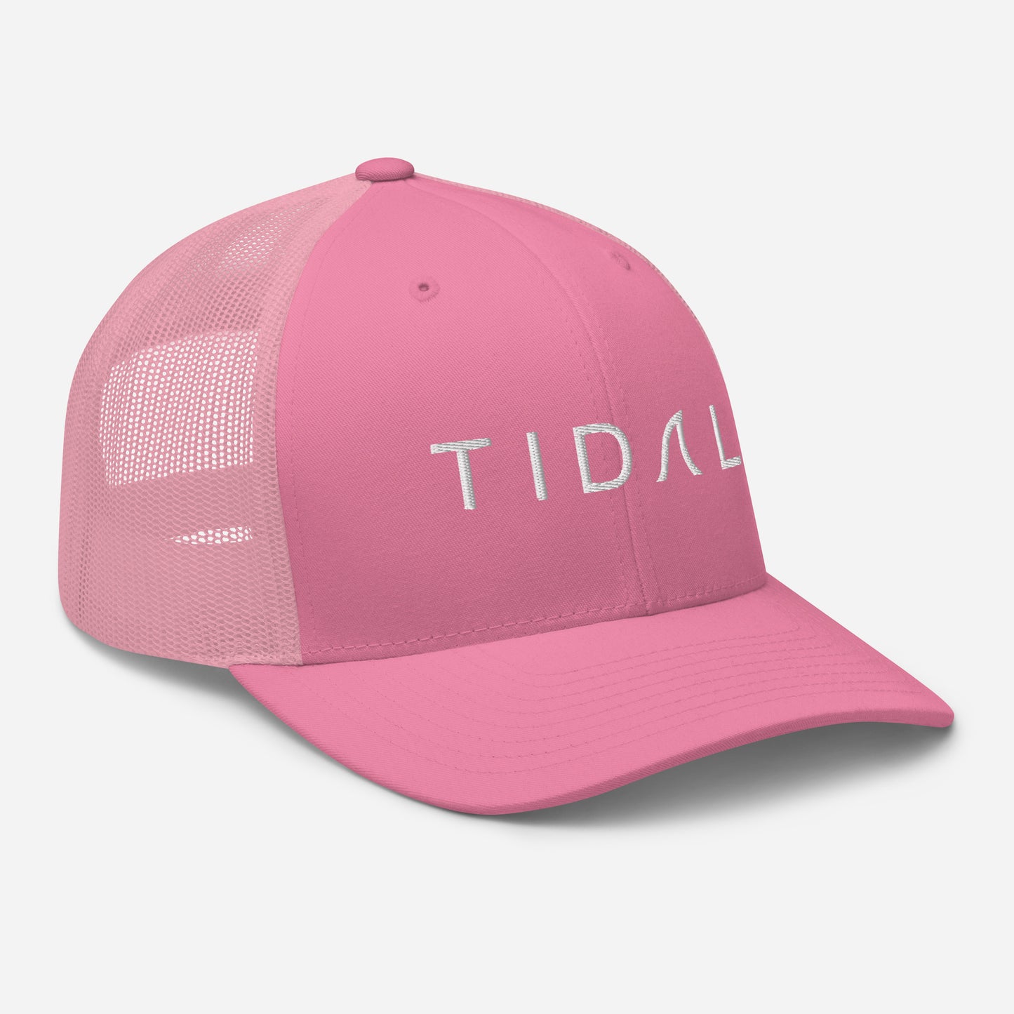 Curved Bill Trucker Cap - Tidal Logo