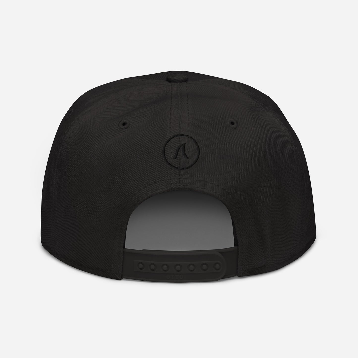 Snapback Hat - Black on Black