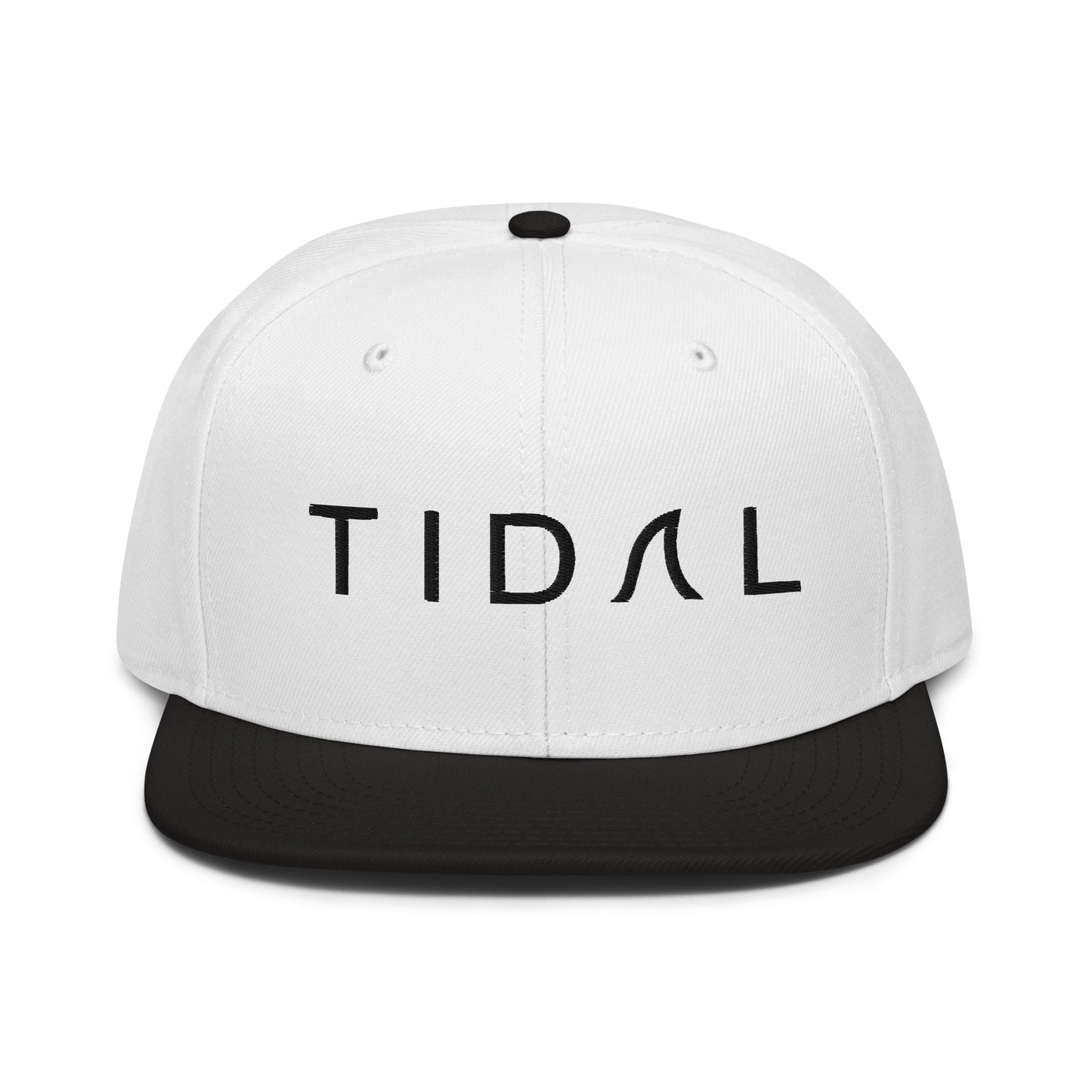 Snapback Hat - White/Black