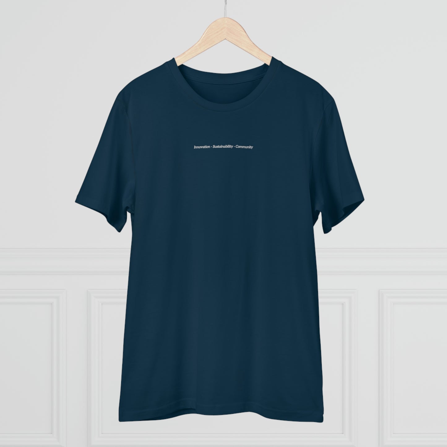 Lead with Our Values Tee - Organic Creator T-shirt, Eco-Friendly