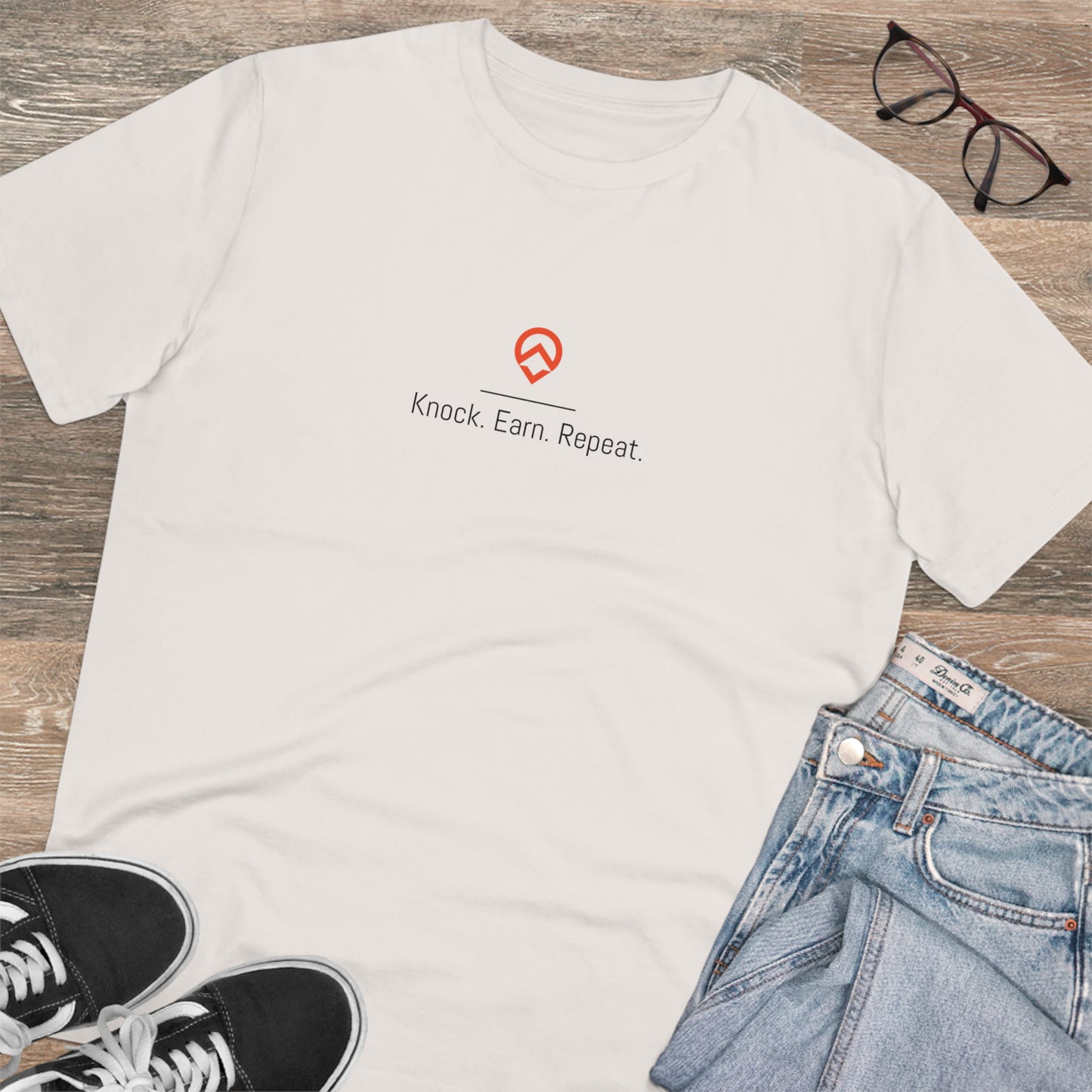 Lifestyle Tee - Knock. Earn. Repeat.