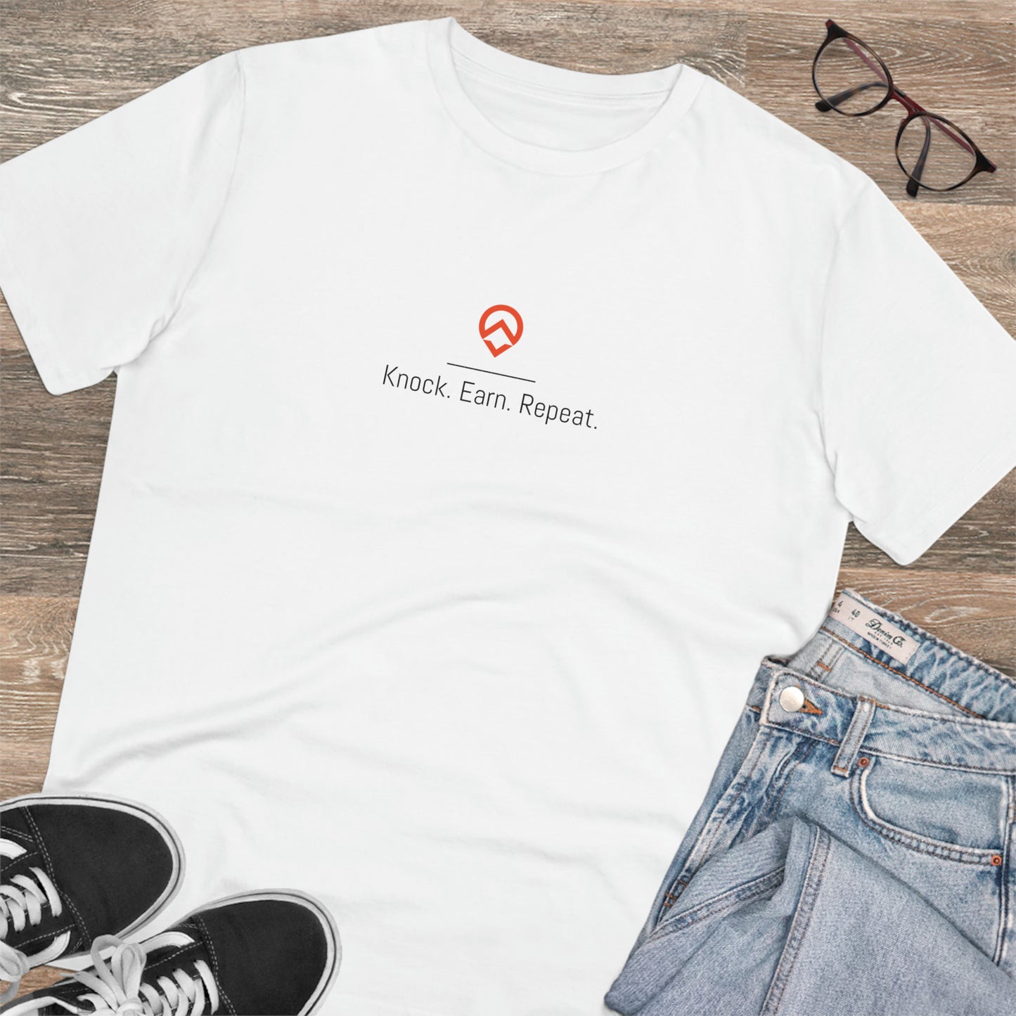 Lifestyle Tee - Knock. Earn. Repeat.